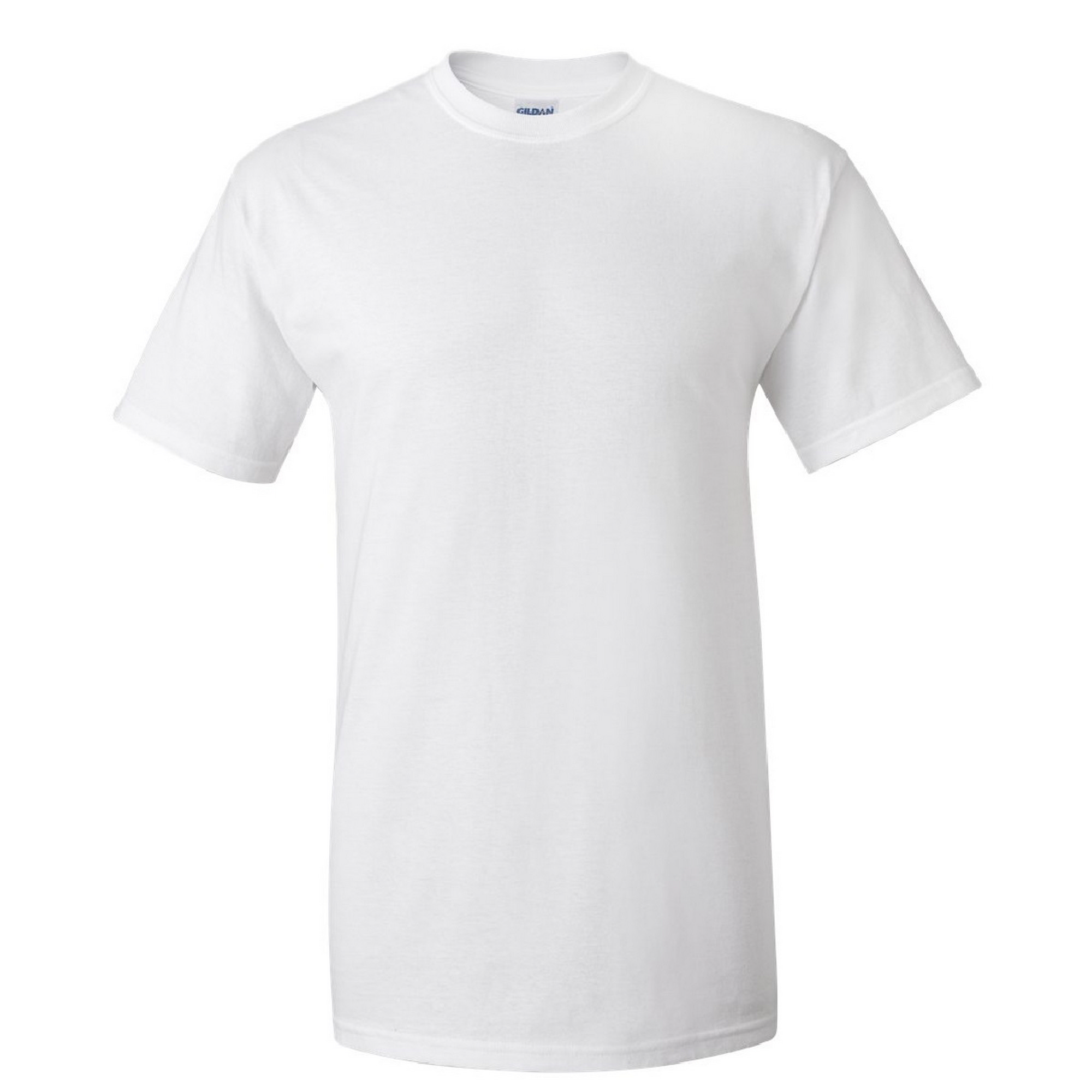 Camiseta Básica De Manga Corta Gildan Ultra Cotton - blanco - 