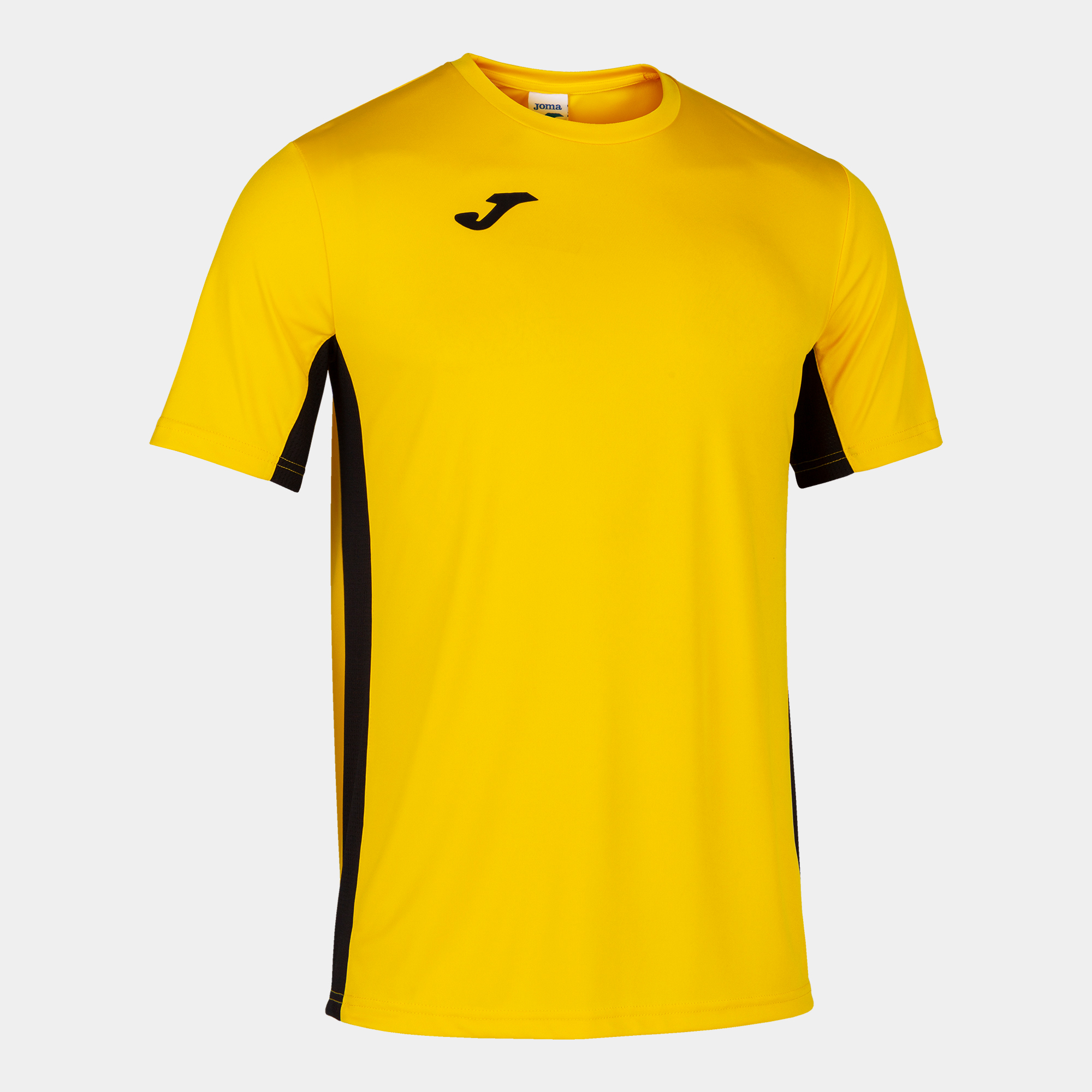 Camiseta Manga Corta Joma Cosenza Amarillo Negro - amarillo-negro - 