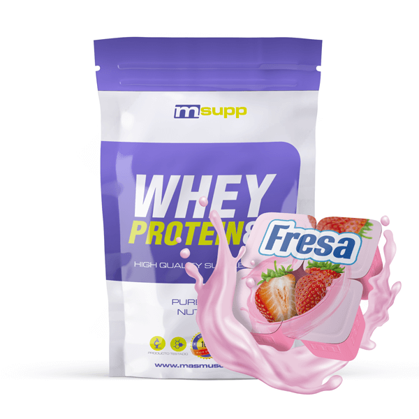 Whey Protein80 - 500g De Mm Supplements Sabor Fresa -  - 