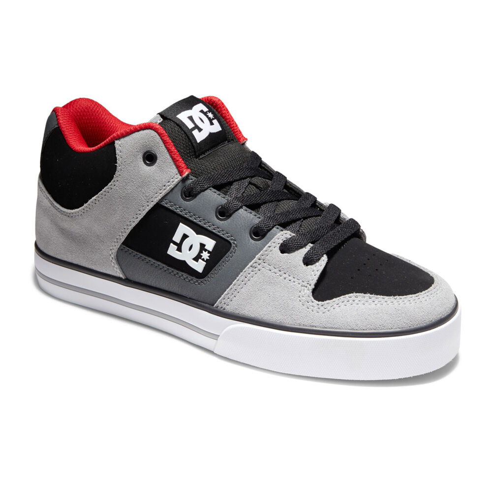 Zapatillas Dc Shoes Pure Mid Adys400082 Black/grey/red (Byr) | Sport Zone MKP