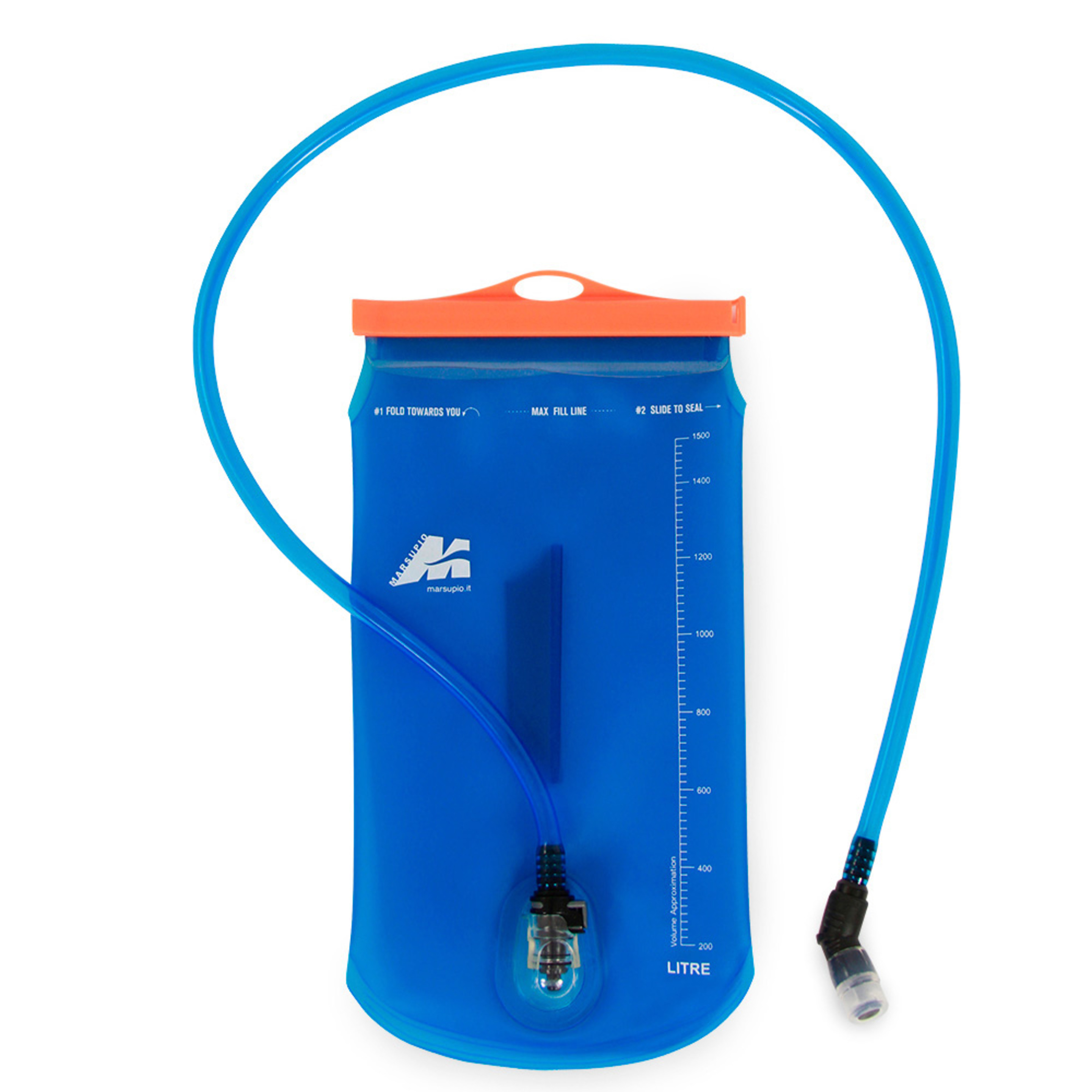 Bolsa De Hidratación Cile Marsupio 1,5 Lt - Azul - Bolsa De Hidratacíon Outdoor.  MKP
