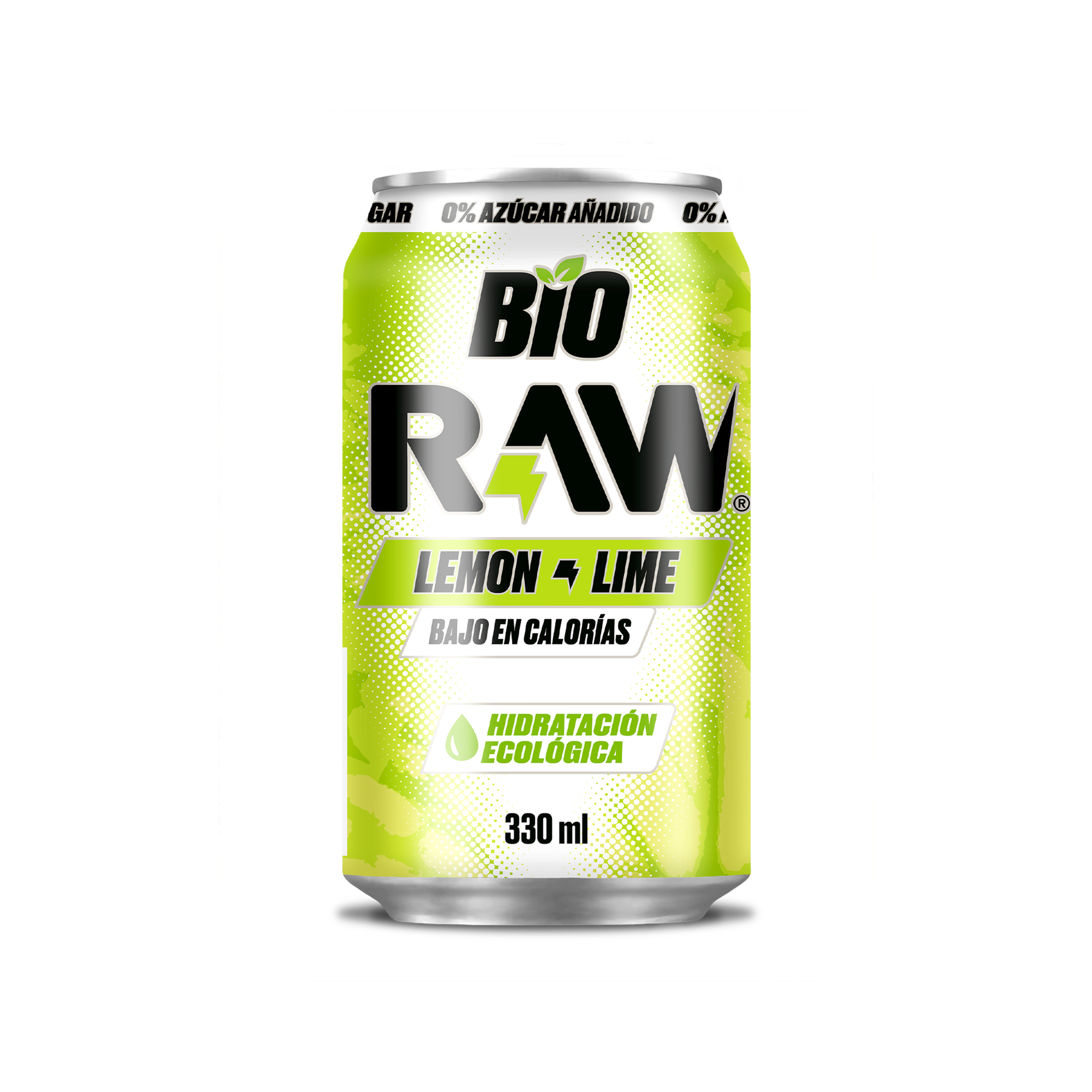 Pack 24 Latas Raw Superdrink De Lima Y Limón