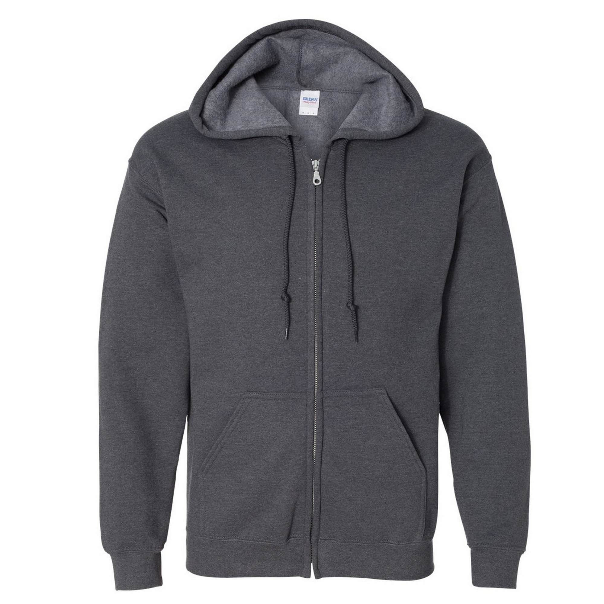 Sudadera Con Cremallera Y Capucha Modelo Blend Hombre Deporte/gimnasio Gildan (gris