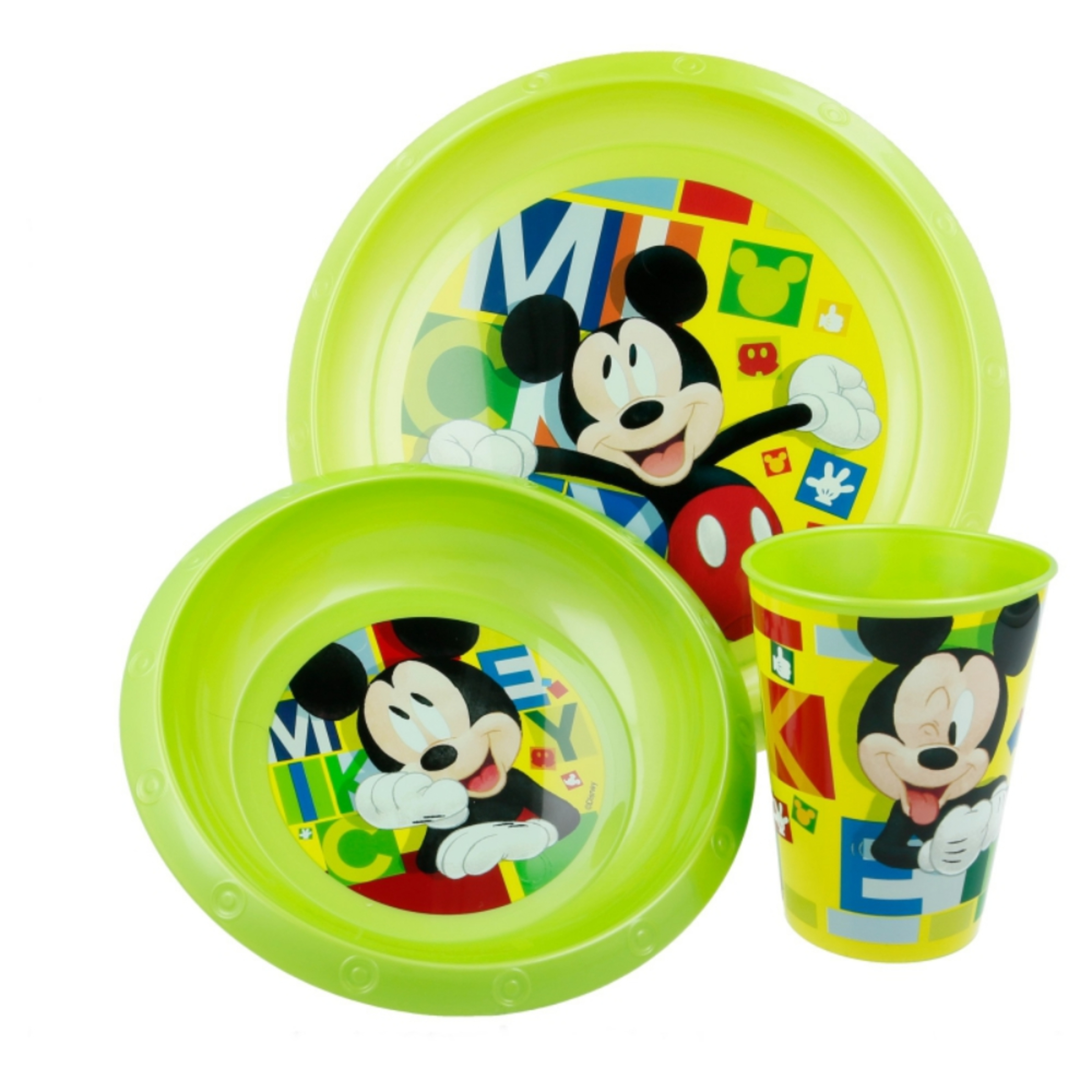 Set De Menaje Mickey Mouse 62209 - verde - 