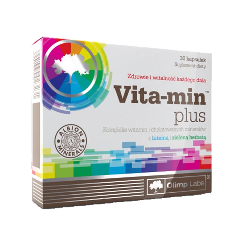 Vita-min Plus - 30caps - Olimp Labs - Sin Sabor