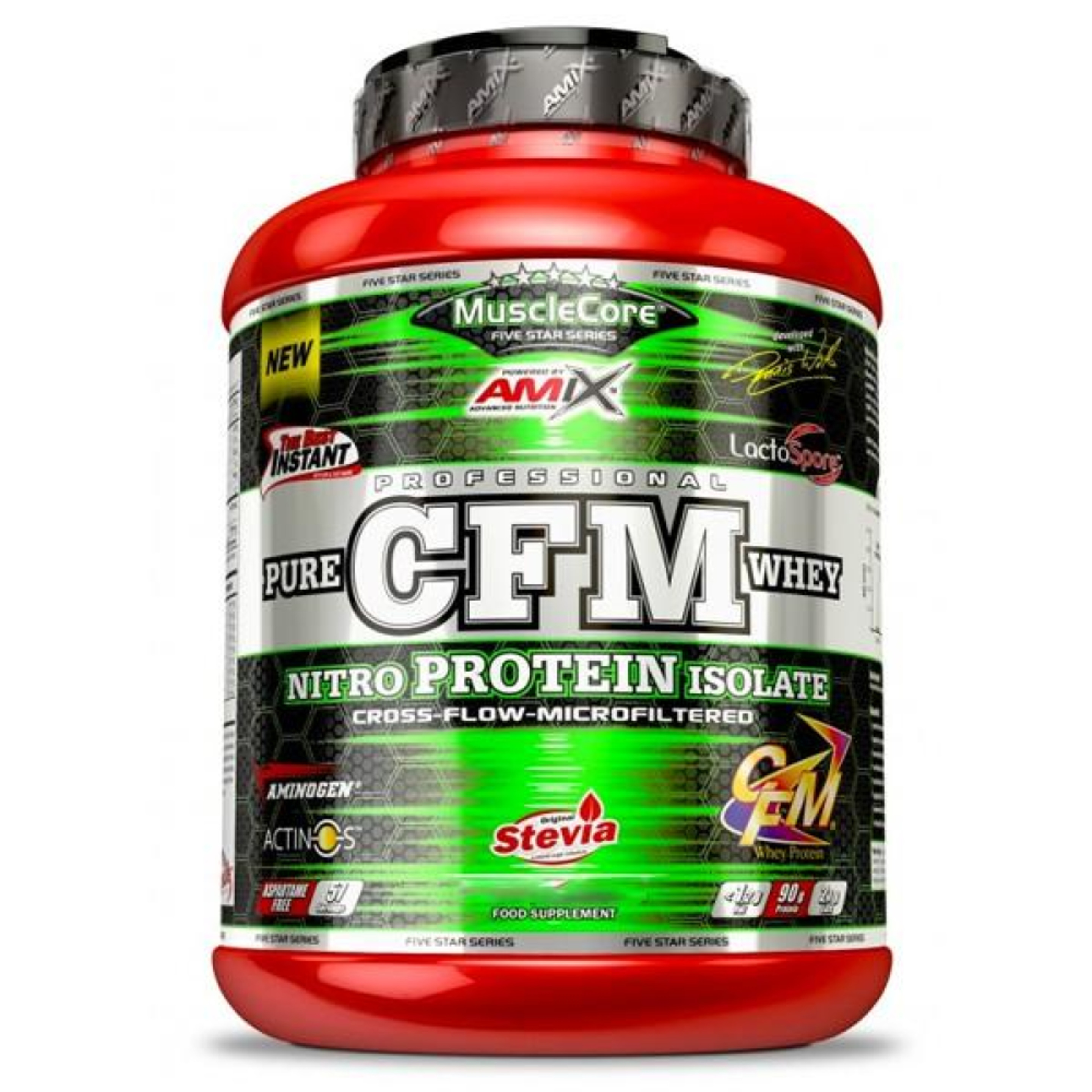 Pure Cfm Whey Nitro Protein Isolate 1 Kg Doble Chocolate