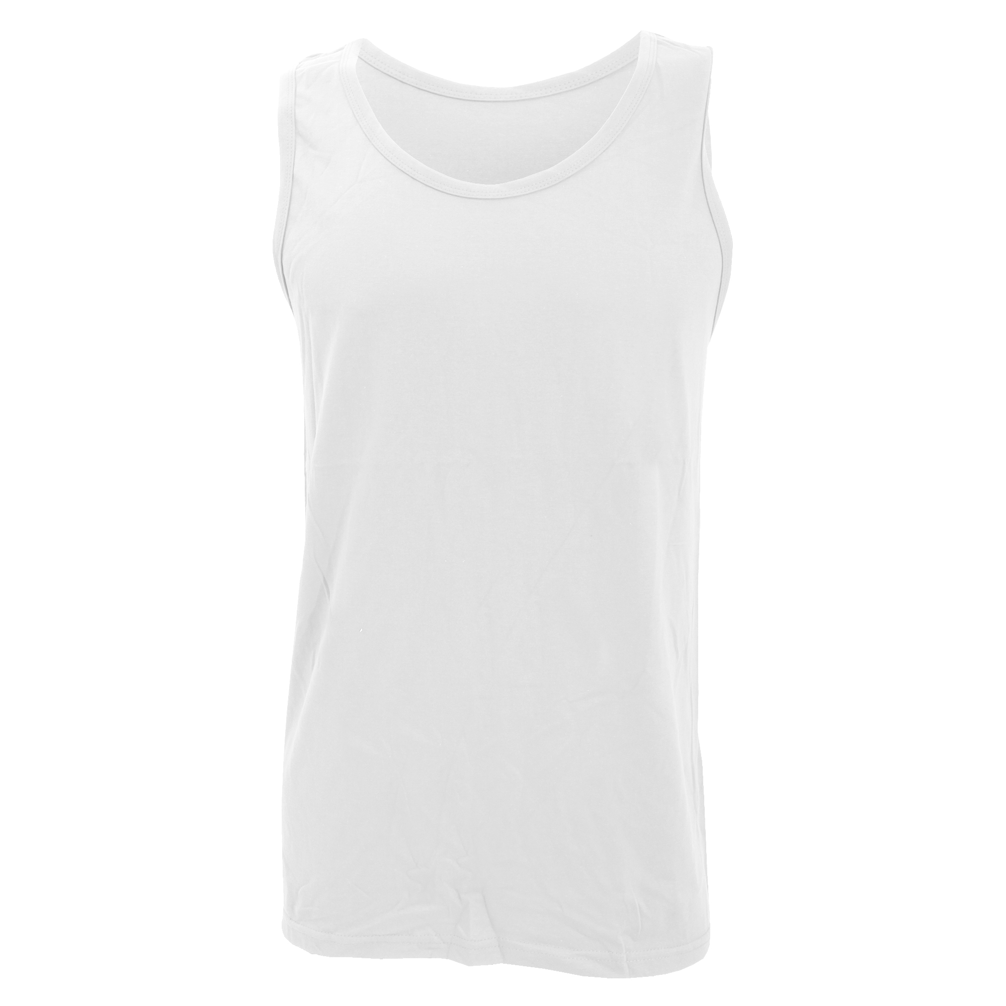 Camiseta Básica De Tirantes Softstyle® Verano/ejercicio/gym Gildan - blanco - 
