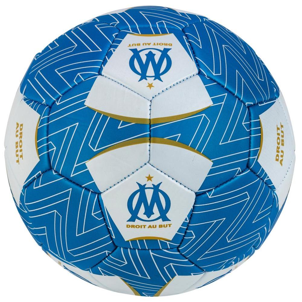Balón De Fútbol Metallic Del Olympique De Marsella - blanco-azul - 