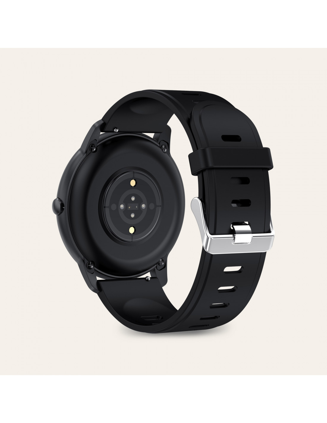 Ksix Eclipse Black Smartwatch, Screen 1.28, Bluetooth 5.0, Autonomy 7 Dias