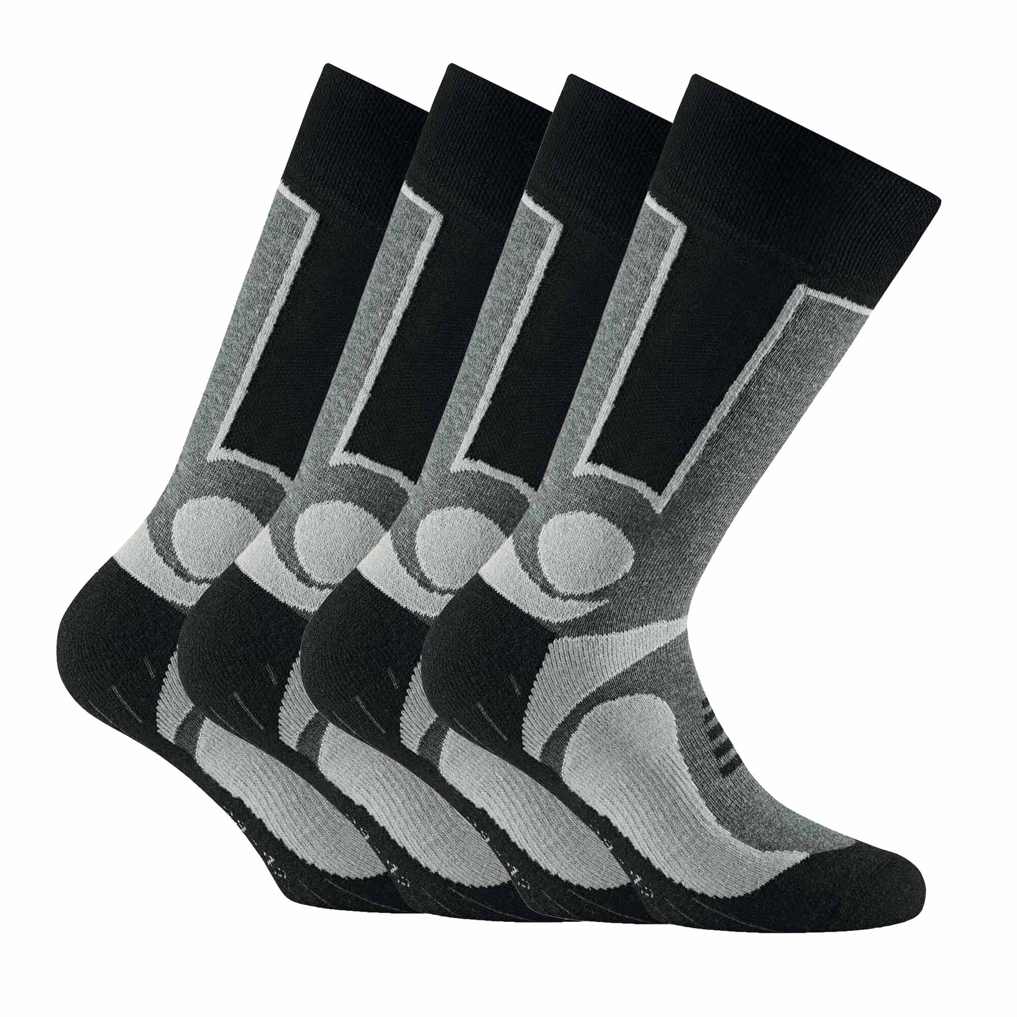 Paquete De 4 Calcetines Rohner Advanced Socks Corte Regular Gráfico