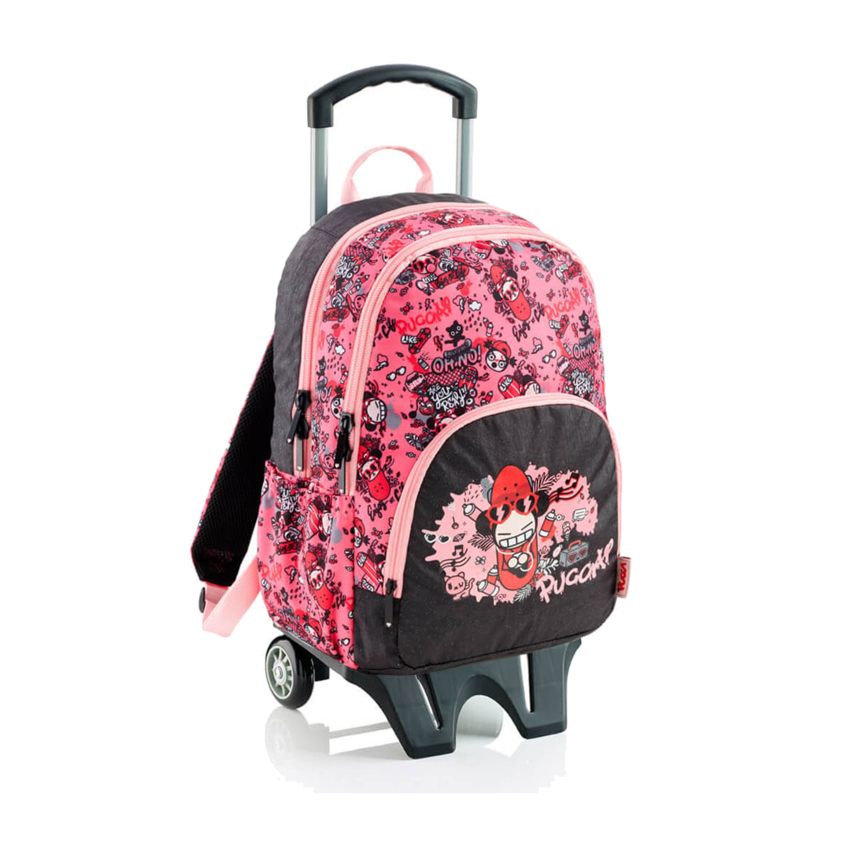 Mochila Pucca Enjoy Life Doble Con Carro