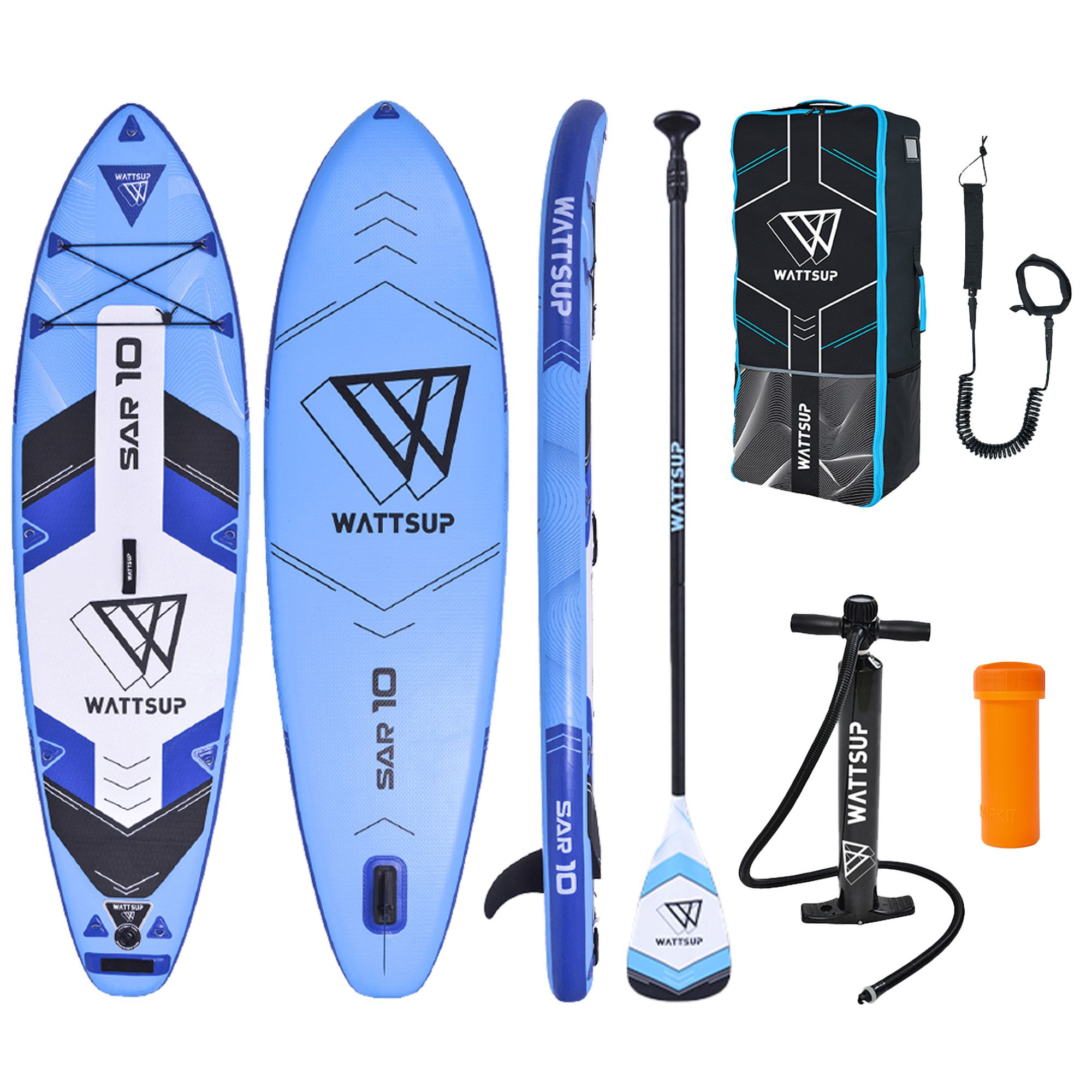 Stand Up Paddle Sup Tabla Inflable Con Accesorios - Sar 10 - azul - 