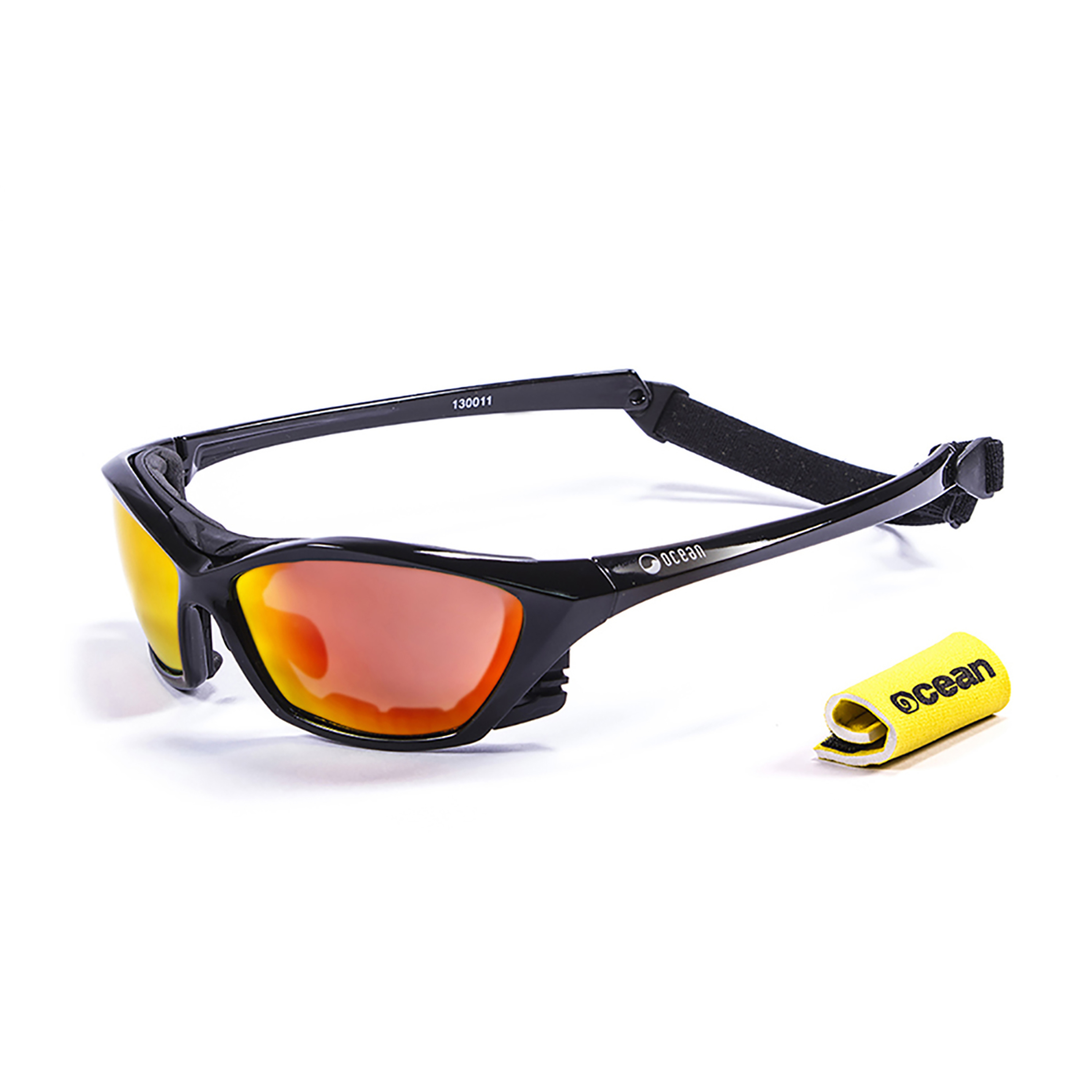 Óculos De Sol Técnicos Lake Garda Ocean Sunglasses - Preto/Laranja | Sport Zone MKP