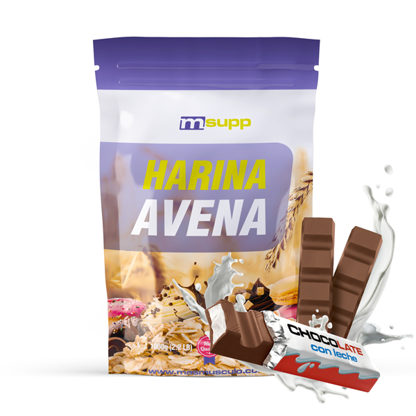 Harina De Avena - 1kg De Mm Supplements Sabor Chocolate Con Leche