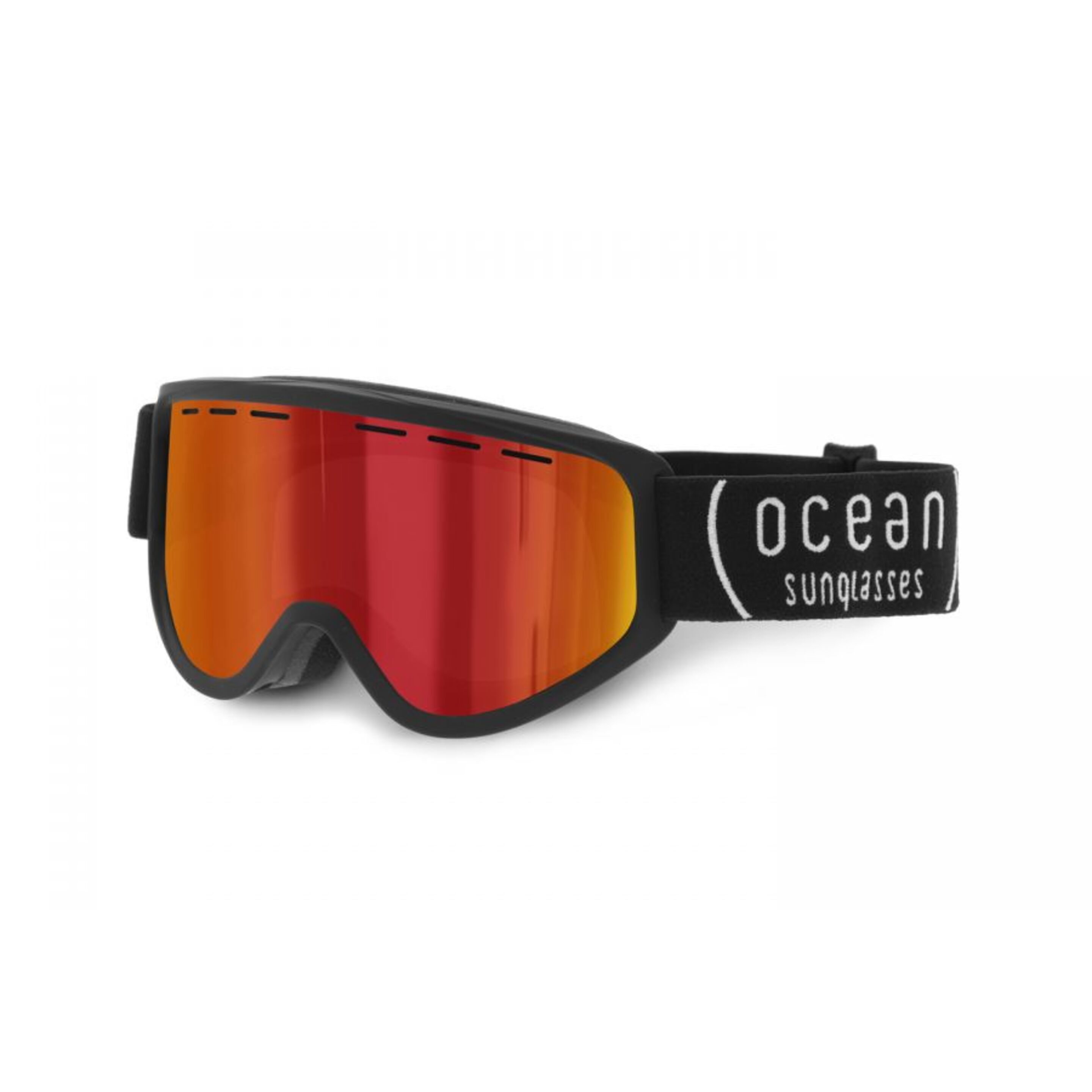 Mascara Ski Ocean Sunglasses Ice - Negro/Rojo - Gafas Esquí  MKP