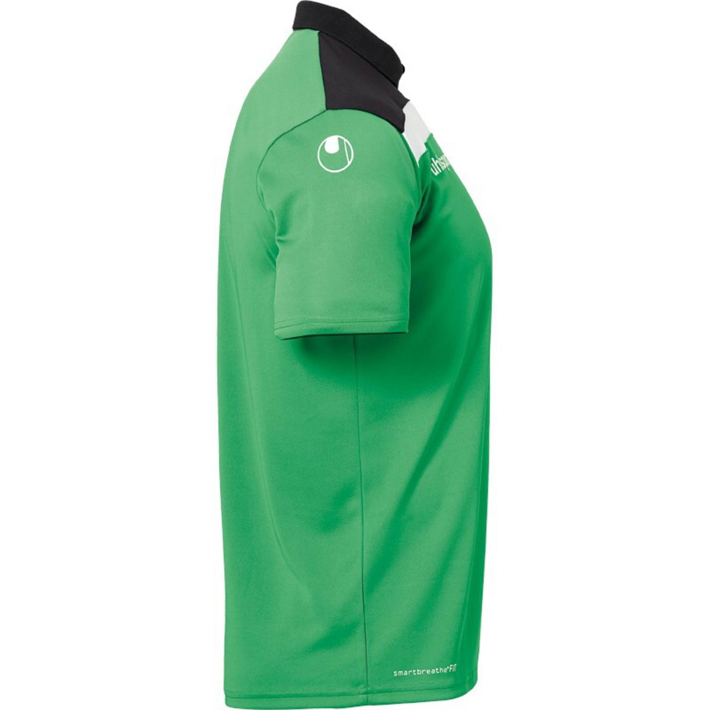 Offense 23 Polo Shirt Verde/negro/blanco Uhlsport