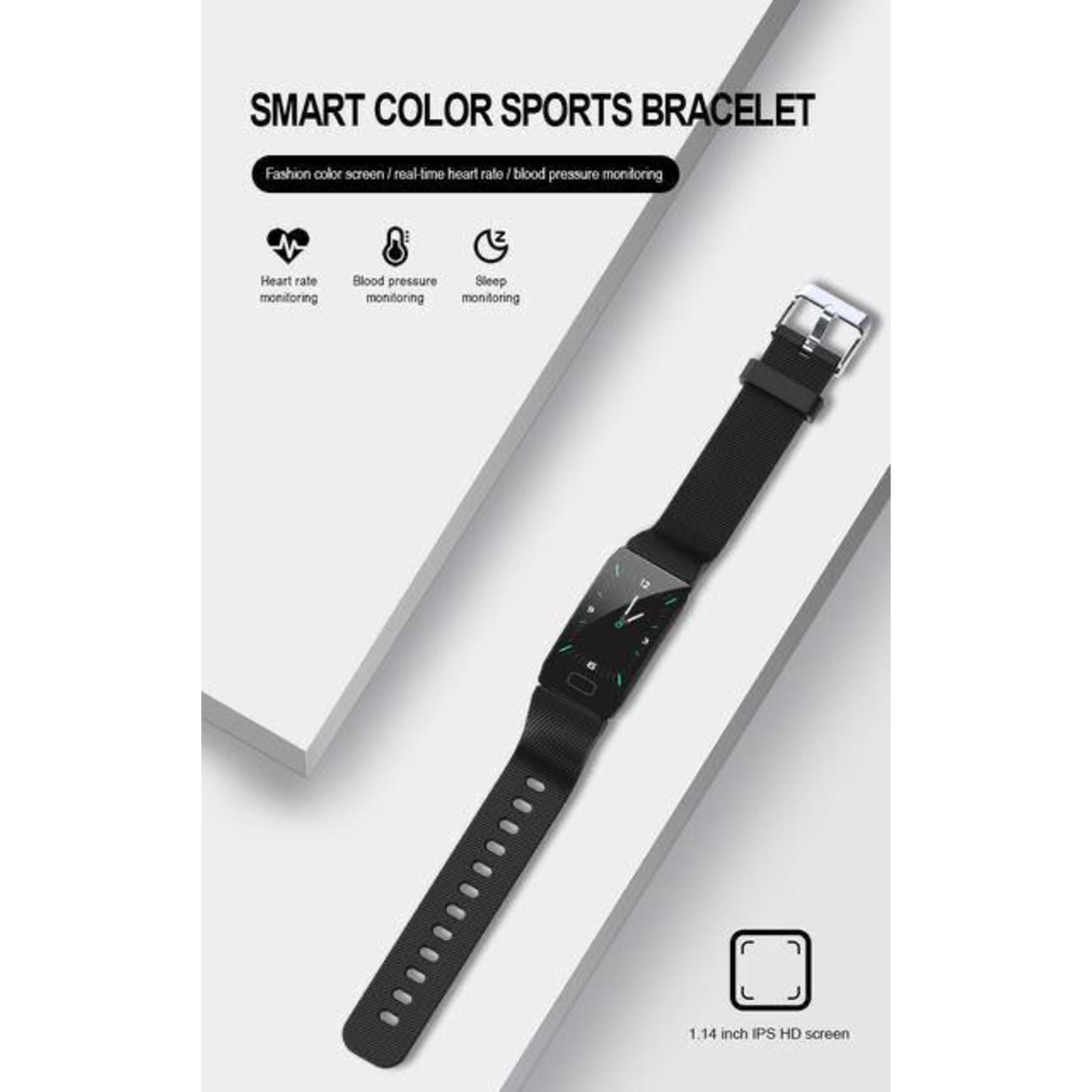 Lks Smartband Pantalla Táctil Oled,protección Salpicaduras Ip67 Compatible Con Android/ios