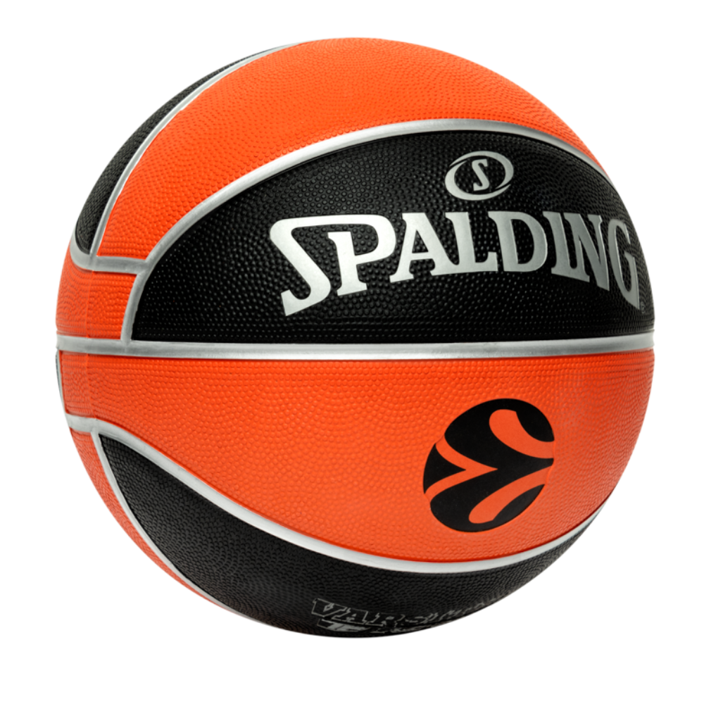 Balón De Baloncesto Spalding Euroleague Varsity Tf-150 Sz7 - negro-naranja - 