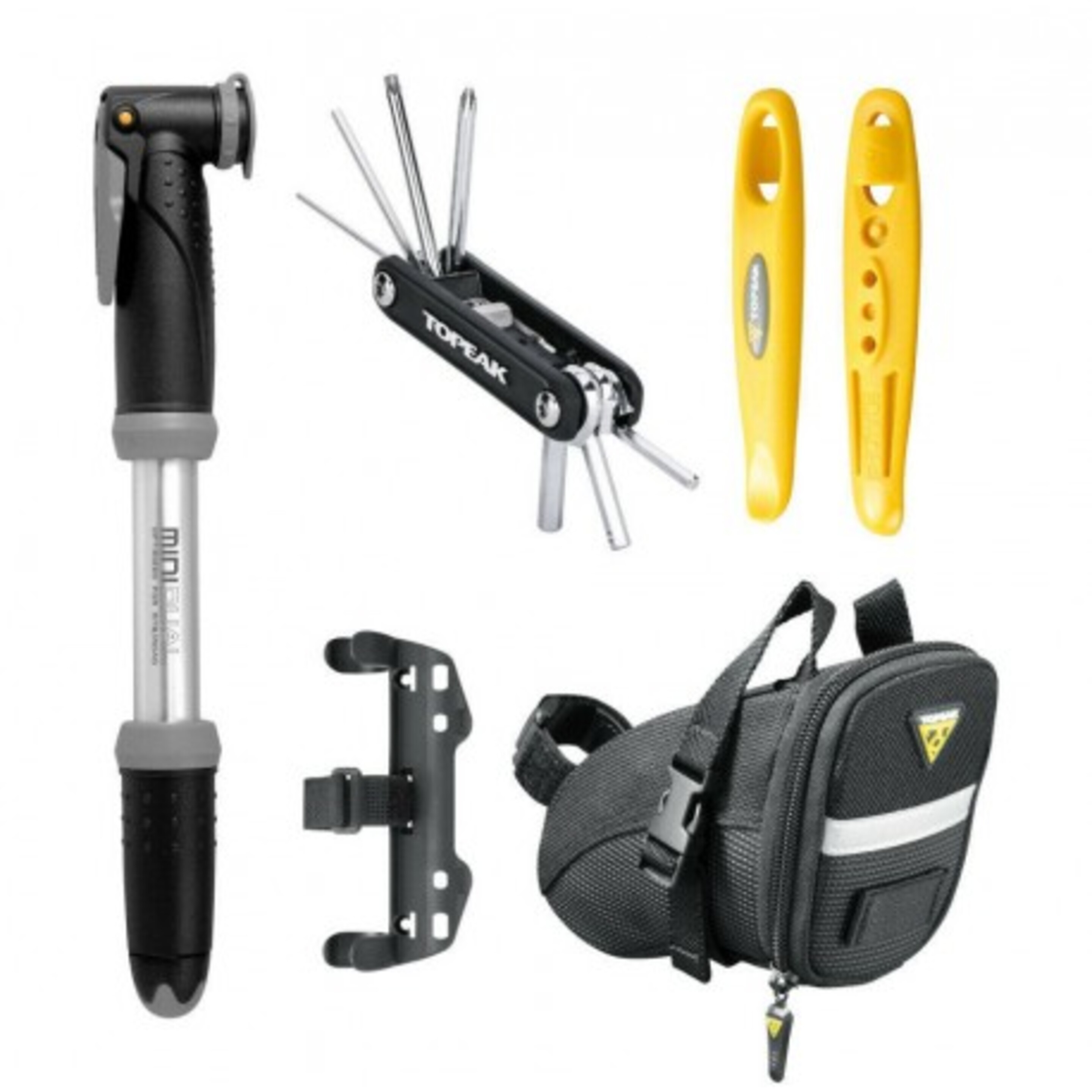 Kit De Ciclismo Deluxe Cycling Accessory Kit Topeak - Negro - Kit De Ciclismo Deluxe Cycling  MKP