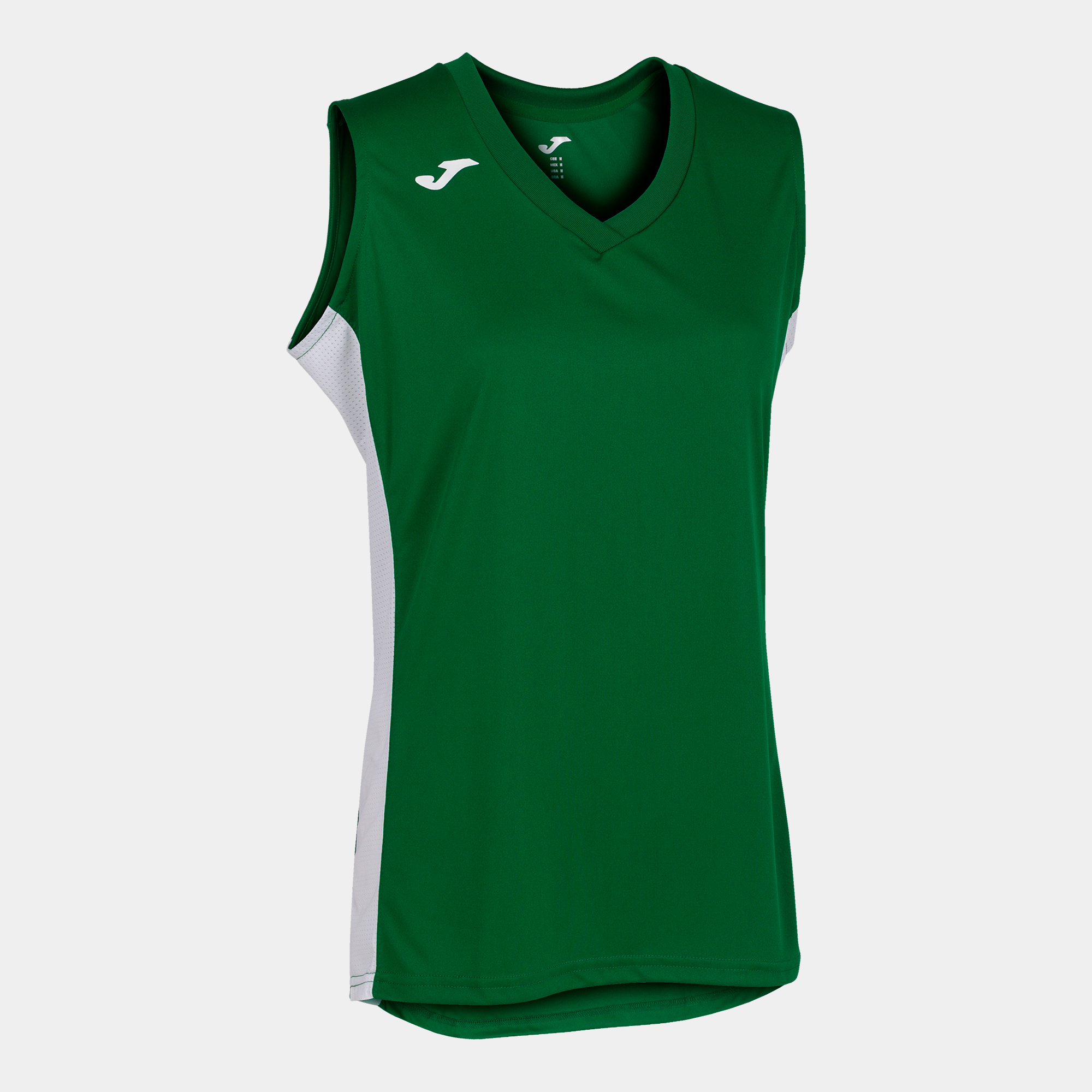 T-shirt De Alça Joma Cancha Iii Verde Branco