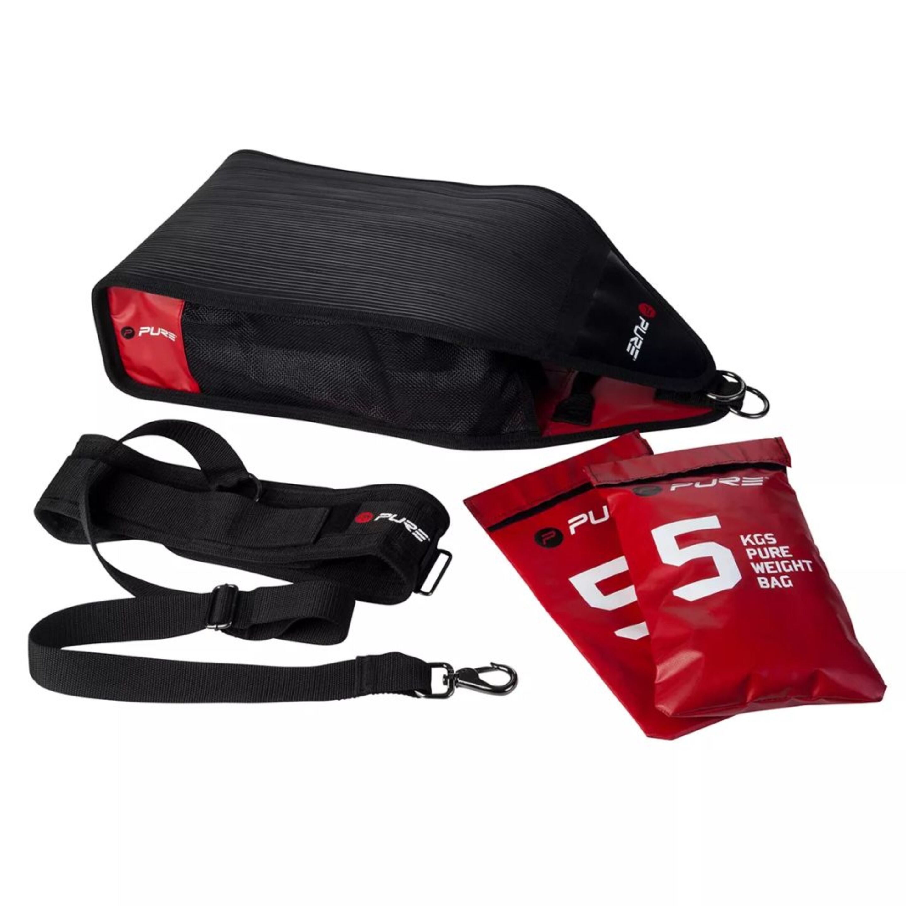 Sprint Bag Incl. 3x5kg Saco De Areia Preto/vermelho - negro - 