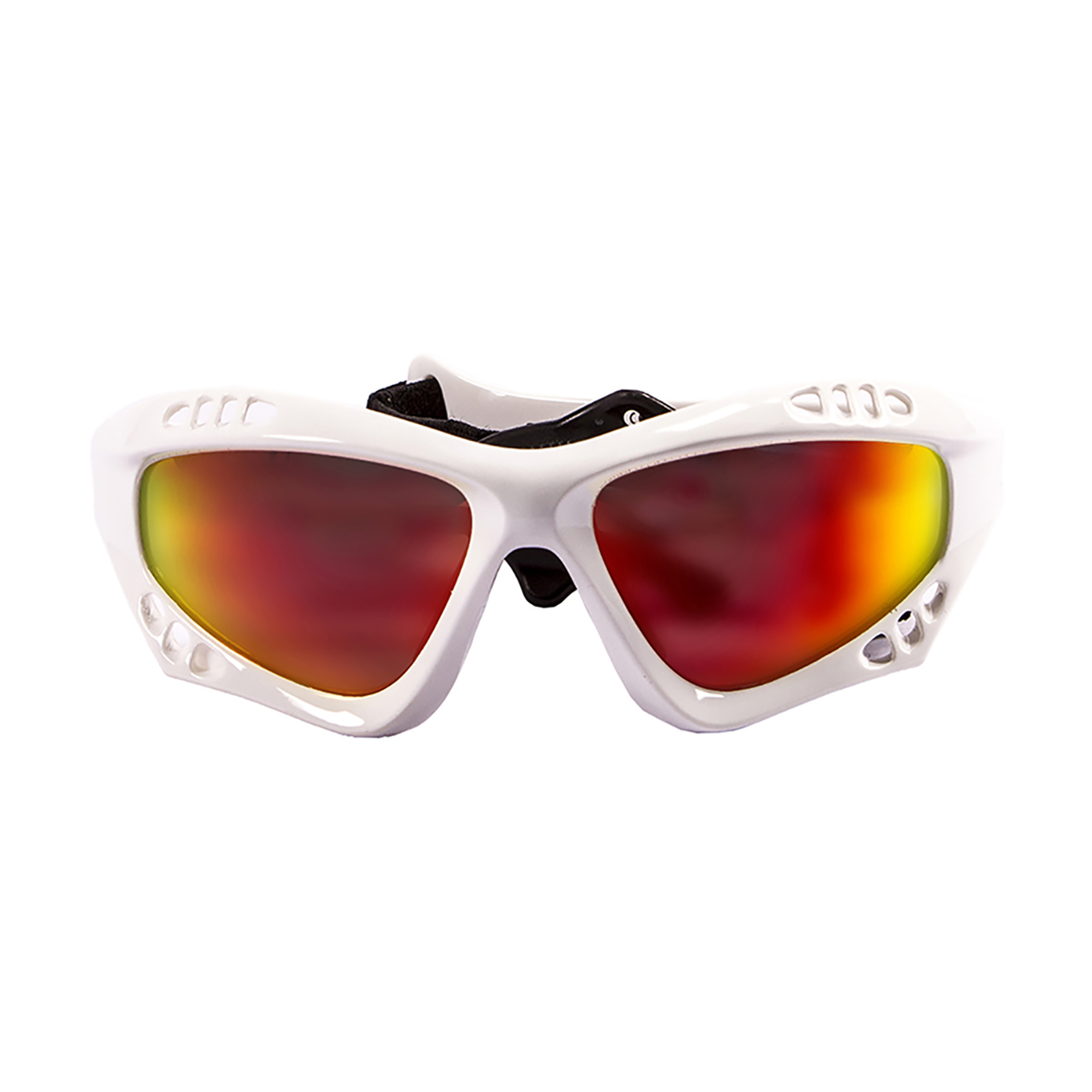 Óculos De Sol Técnicos Austrália Ocean Sunglasses - blanco-naranja - 