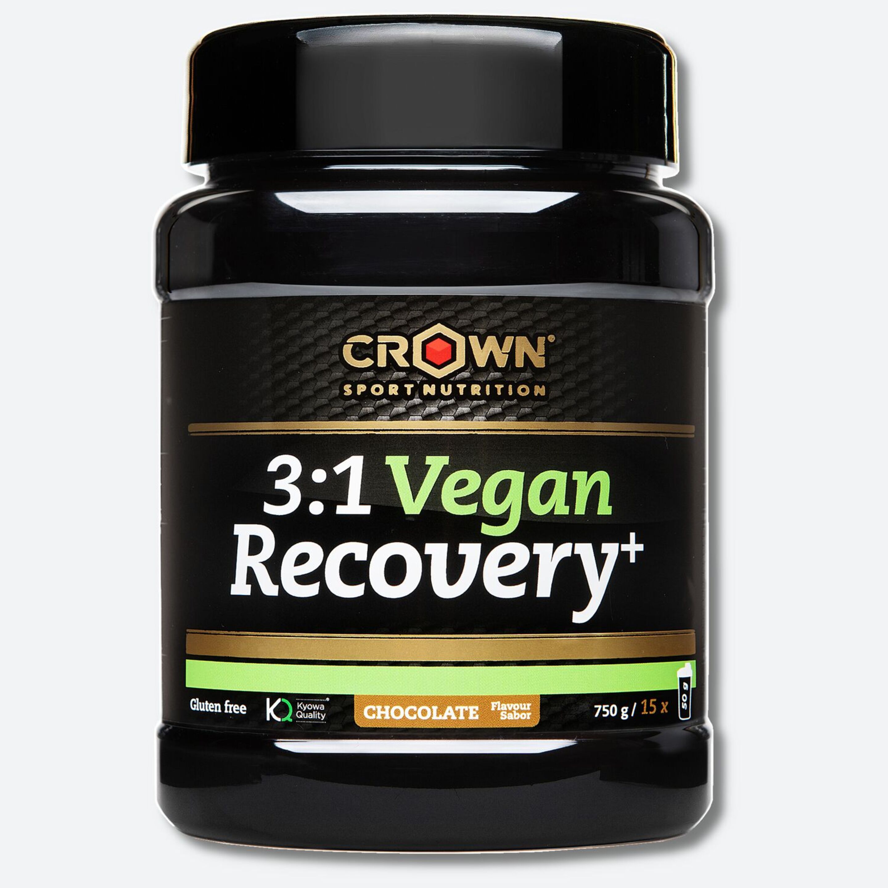 Lata Com 750g De Recuperação Muscular Vegana ‘vegan Recovery+‘ Chocolate - Para depois do treino | Sport Zone MKP
