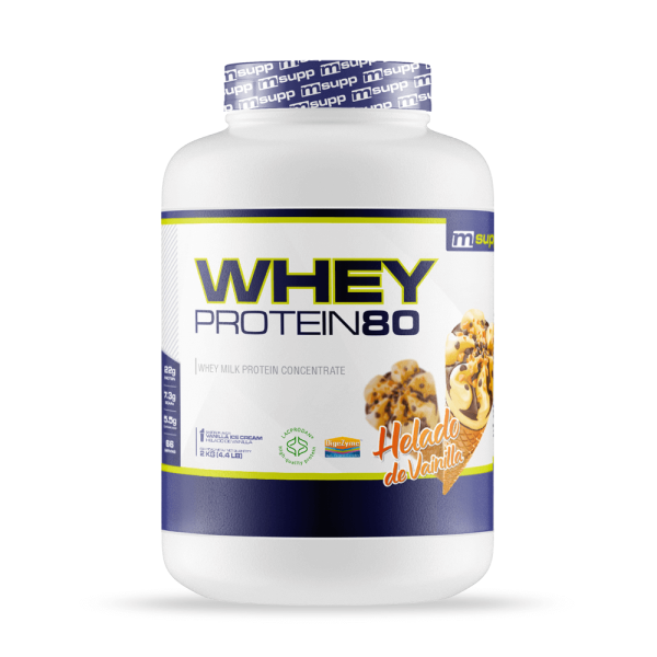 Whey Protein80 - 2 Kg De Mm Supplements Sabor Helado De Vainilla -  - 