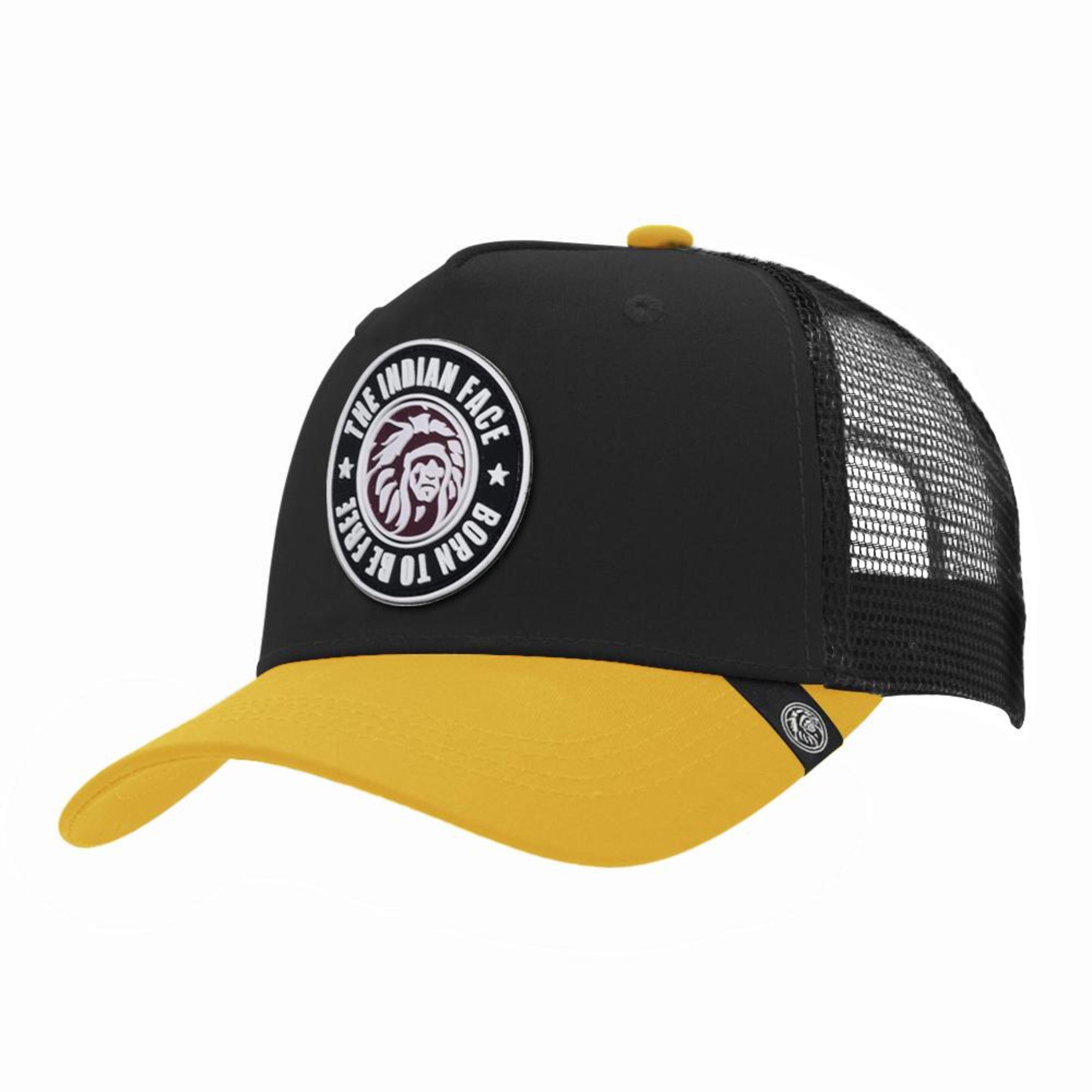 Gorra Trucker Born To Be Free Negro The Indian Face Para Hombre Y Mujer