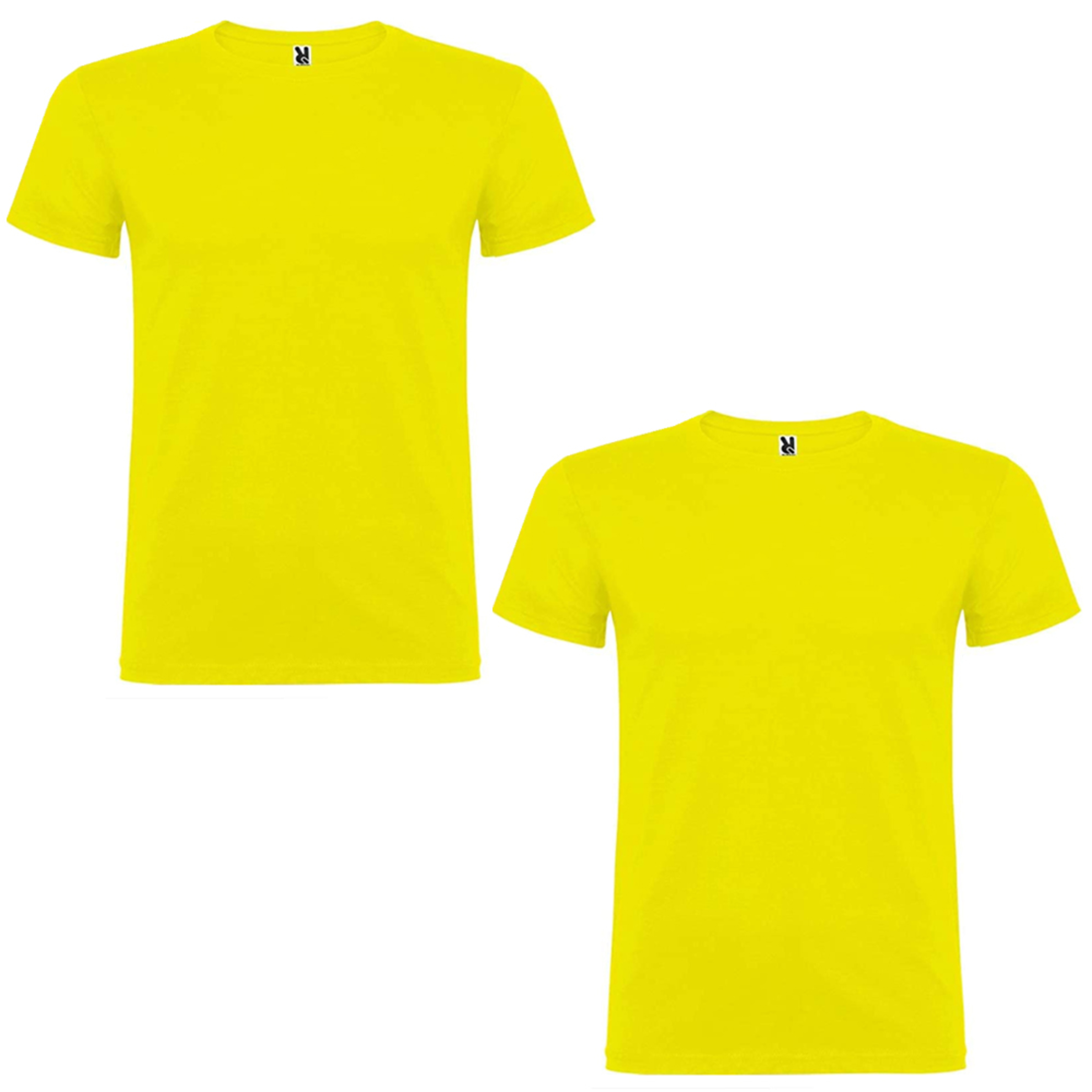 2 T-shirts Manga Curta Roly Amarelo
