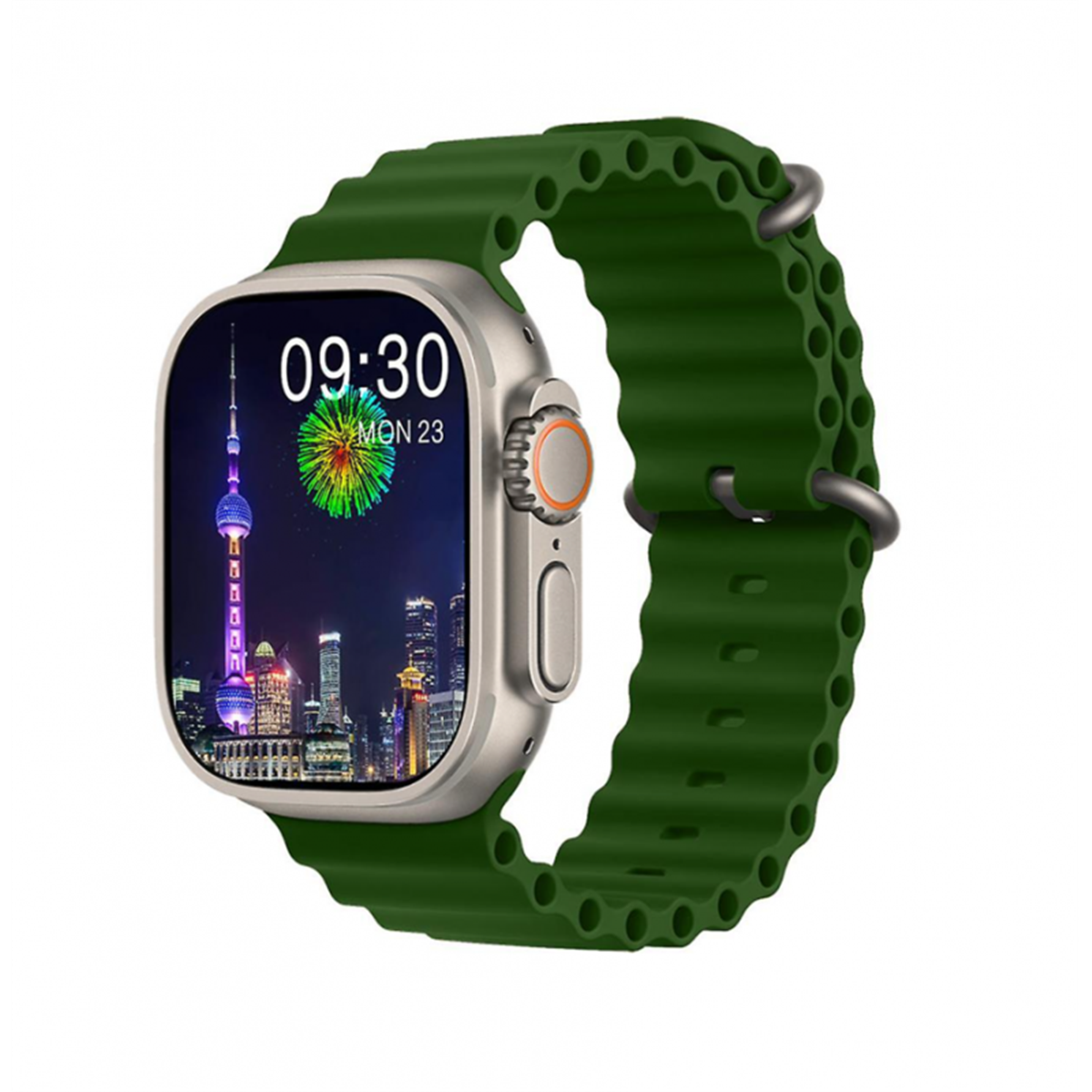 Reloj Inteligente Smartwatch Smartek Sw-hk8pm, Pantalla Amoled, Con Brújula Y Llamadas Bt - verde - 