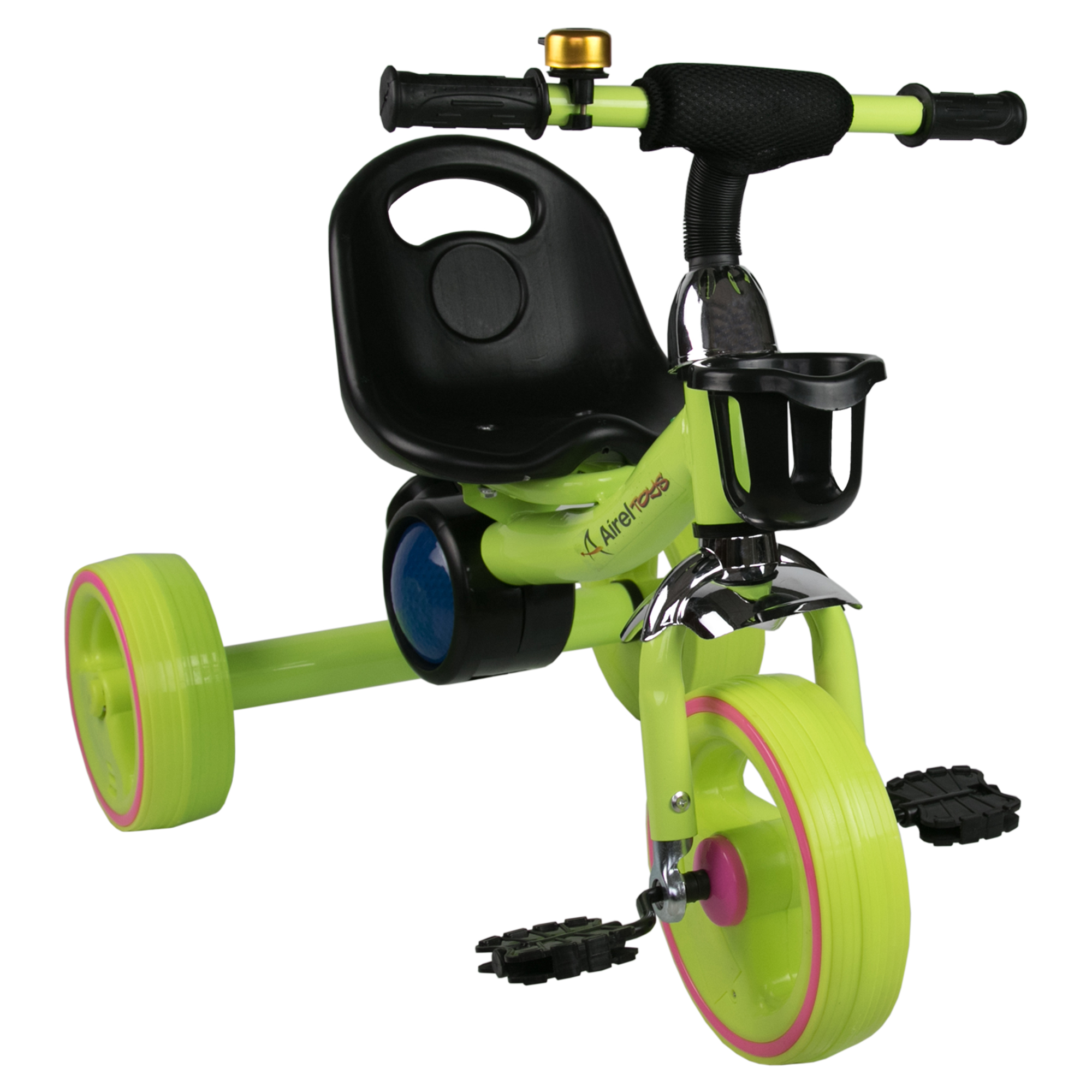 Triciclo Airel Con Asiento Y Sonido - verde - 