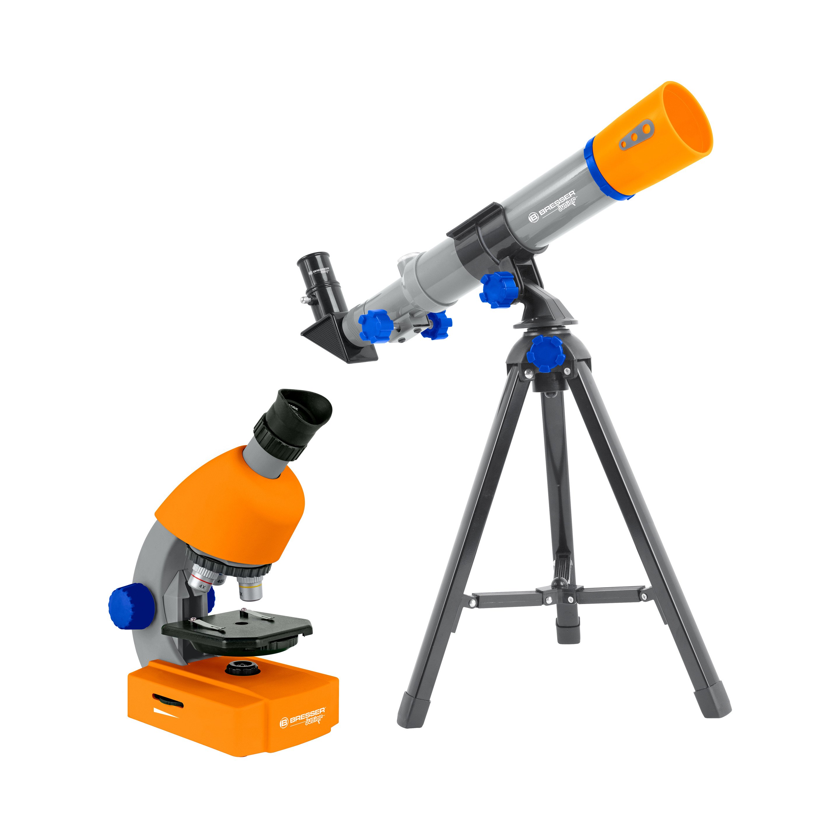 Set De Telescopio Y Microscopio Iniciacion Bresser Junior