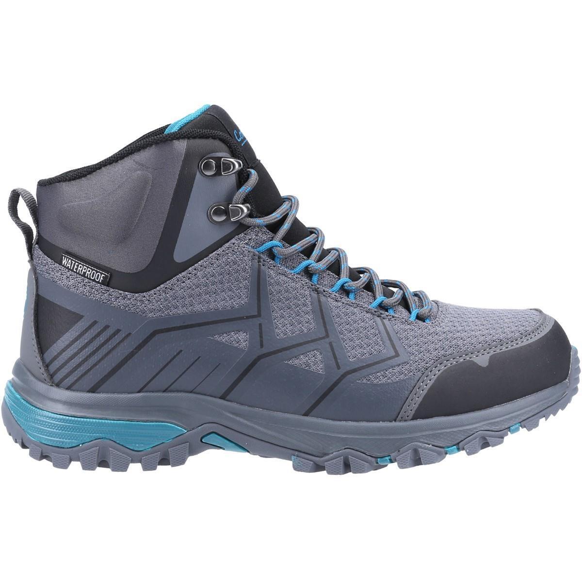 Hiking Boots Womens/ladies Cotswold Wychwood - gris-azul - 