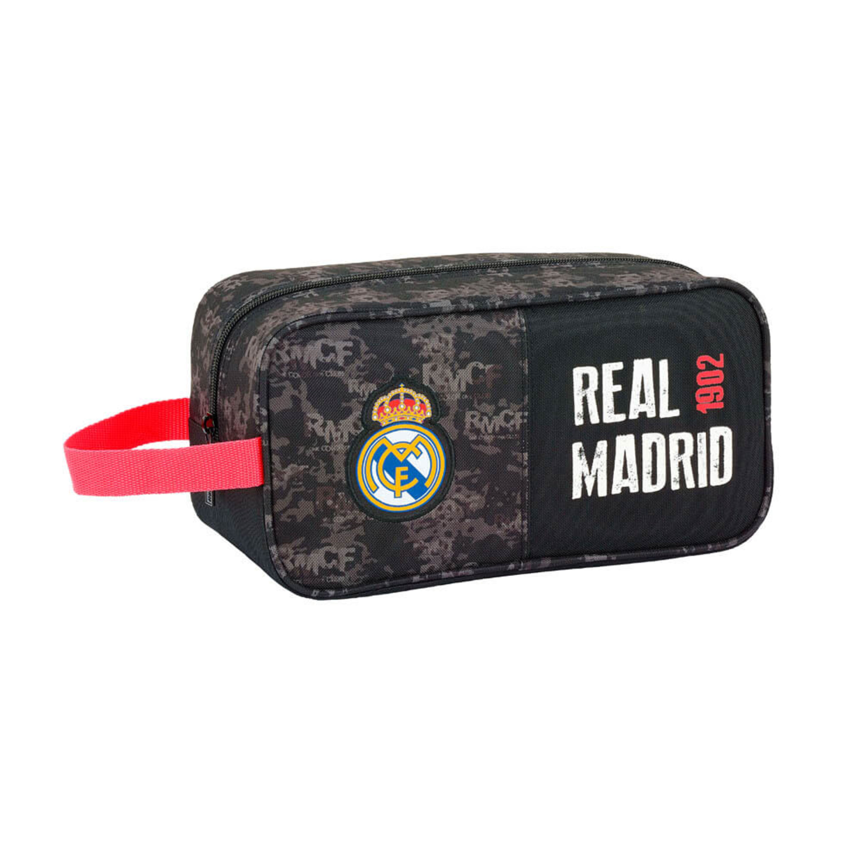 Zapatillero Real Madrid Black Mediano