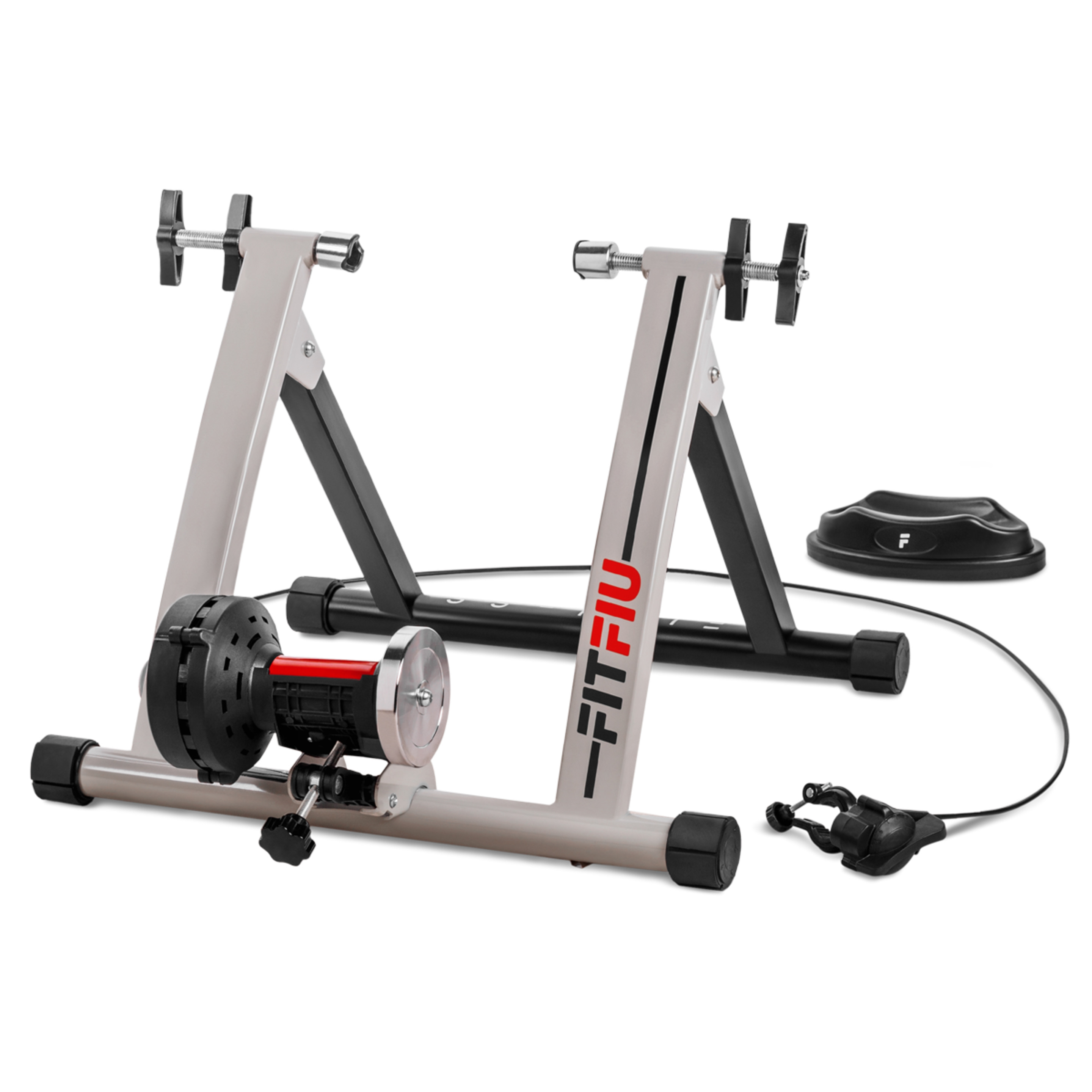 Rodillo Bicicleta Fitfiu Plegable Entrenamiento Indoor 6 Niveles De Resistencia