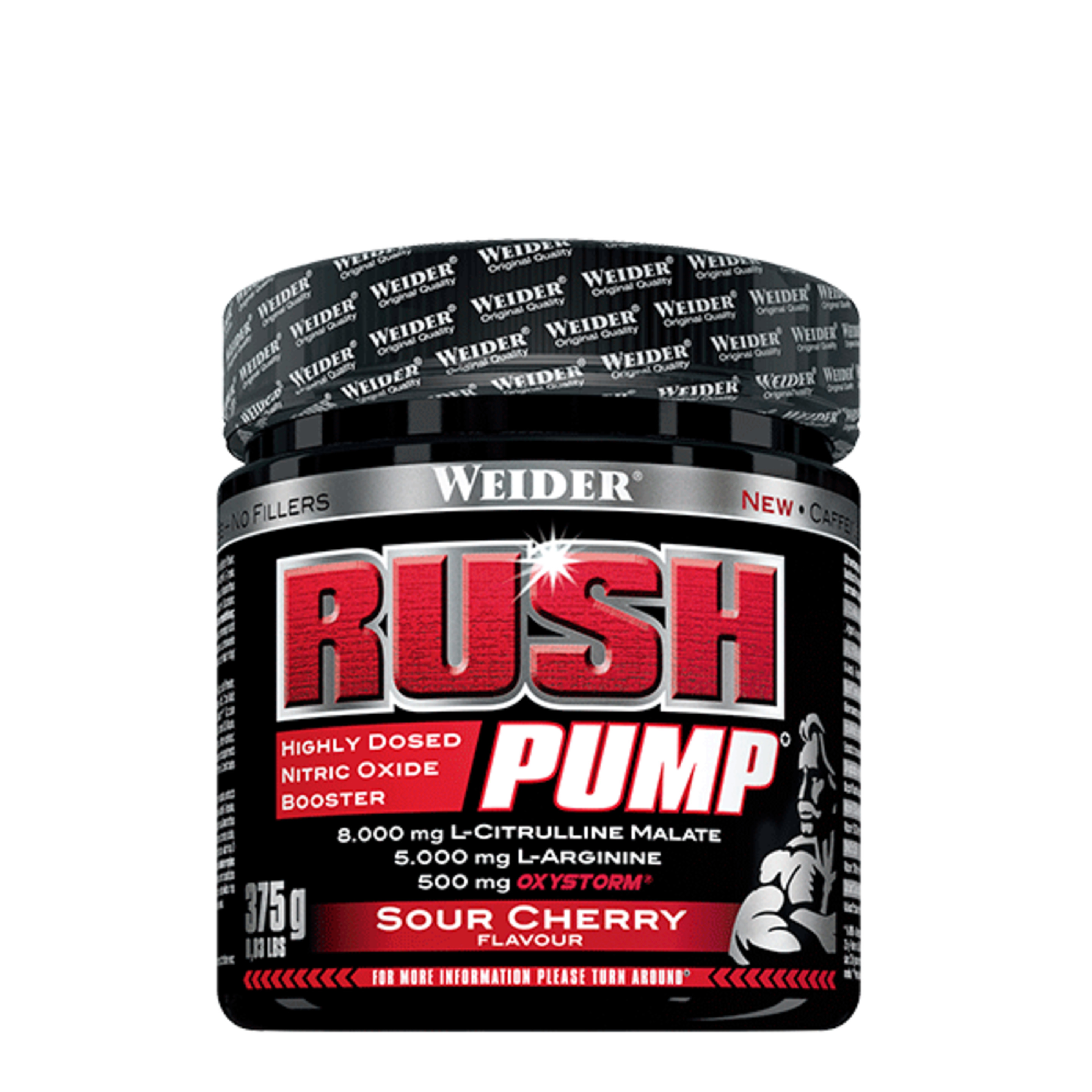 Rush Pump Sour Cherry Pre-entreno Weider 375 Gr