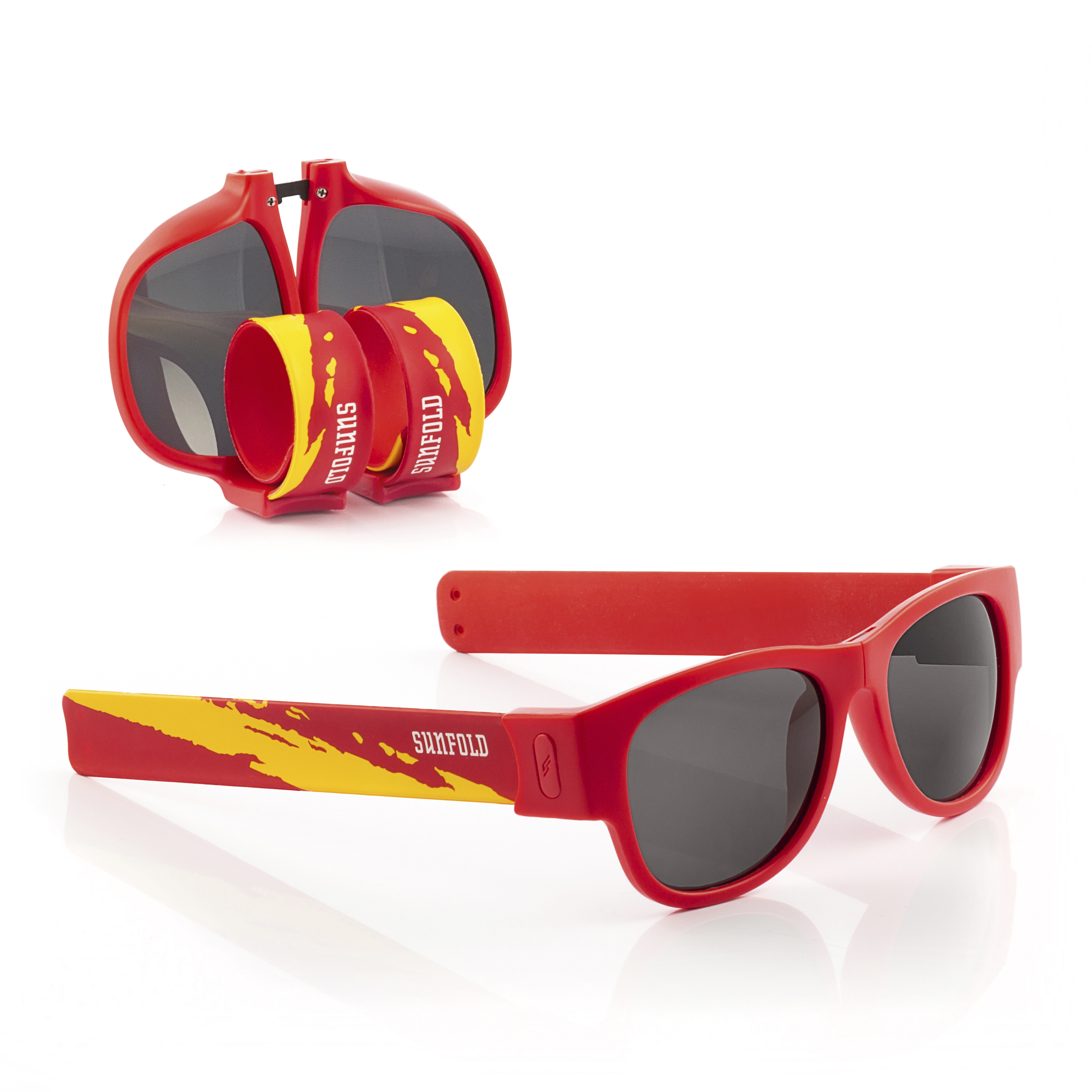 Gafas De Sol Enrollables Sunfold Mundial Spain Red