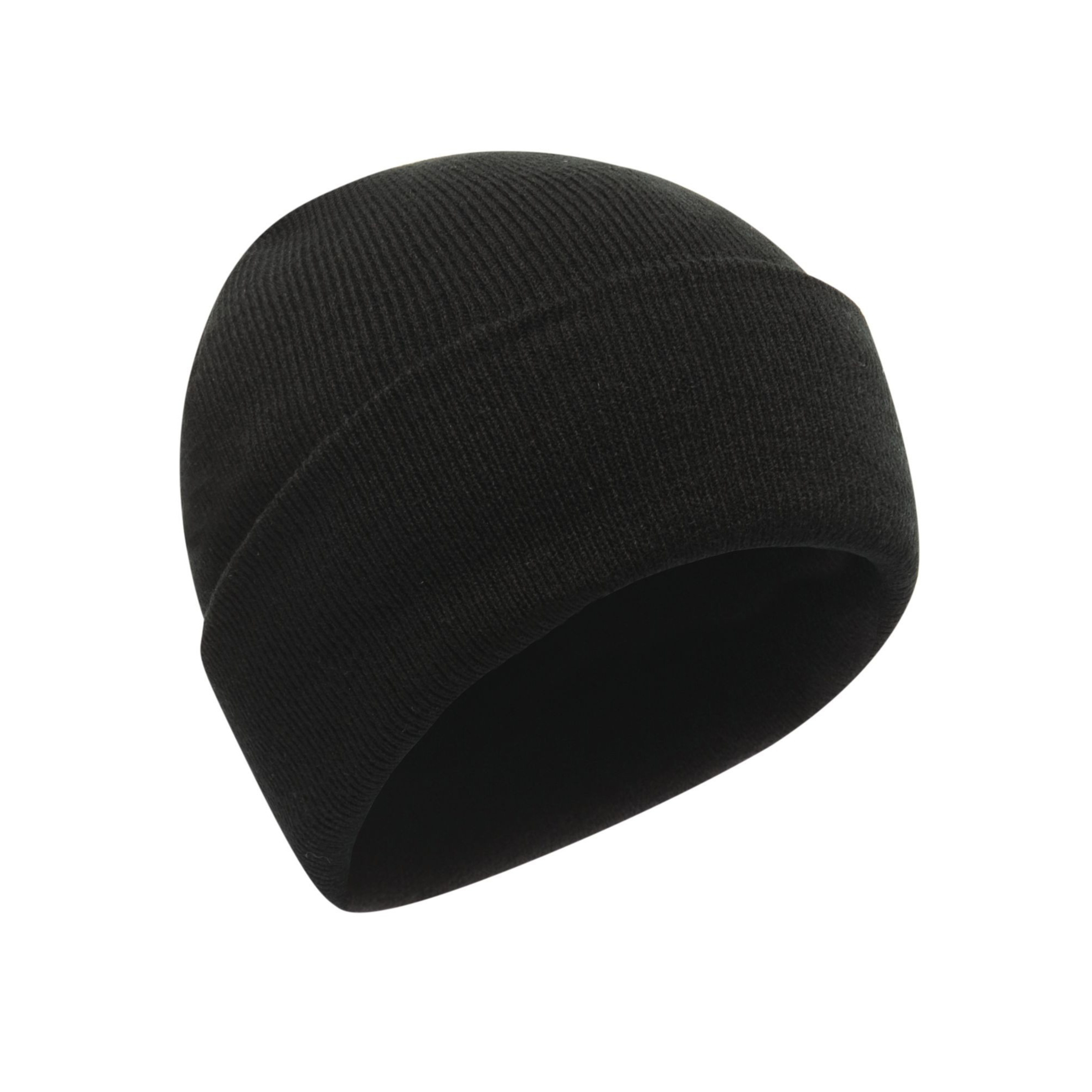 Gorro Con Vuelta Modelo Axton Unisex Para Adulto Regatta (Negro)