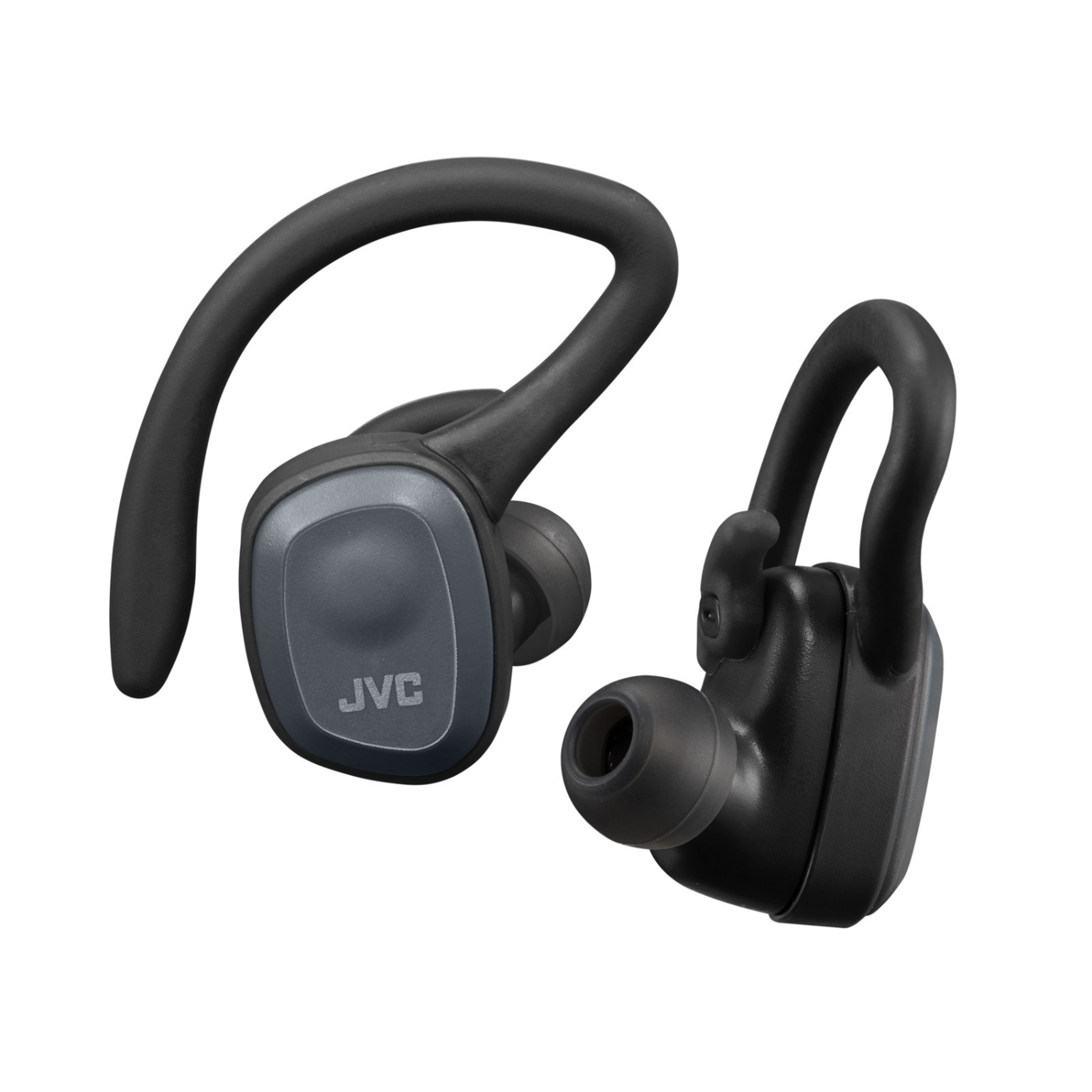Auriculares Bluetooth Con Micro Jvc Ha-et45t-b-u - Negro - Truewireless, Micro Y Clip 14h Bat  MKP