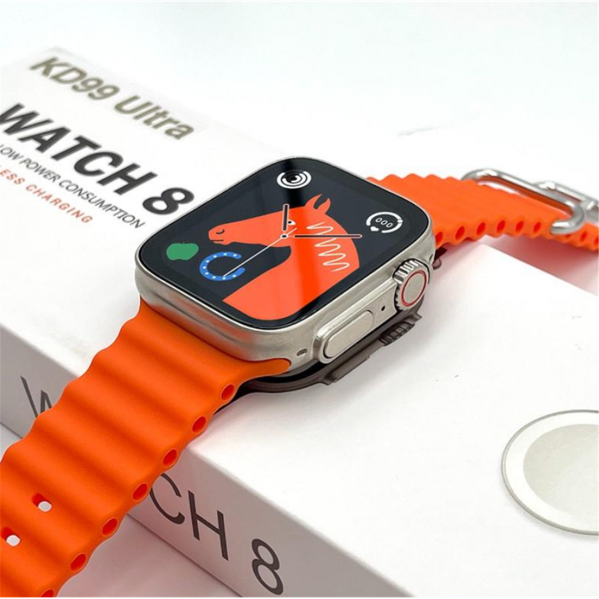 Reloj Inteligente Smartwatch Smartek Sw-kd99 Ultra 49mm Bluetooth, Llamadas, Carga Inalámbrica  MKP