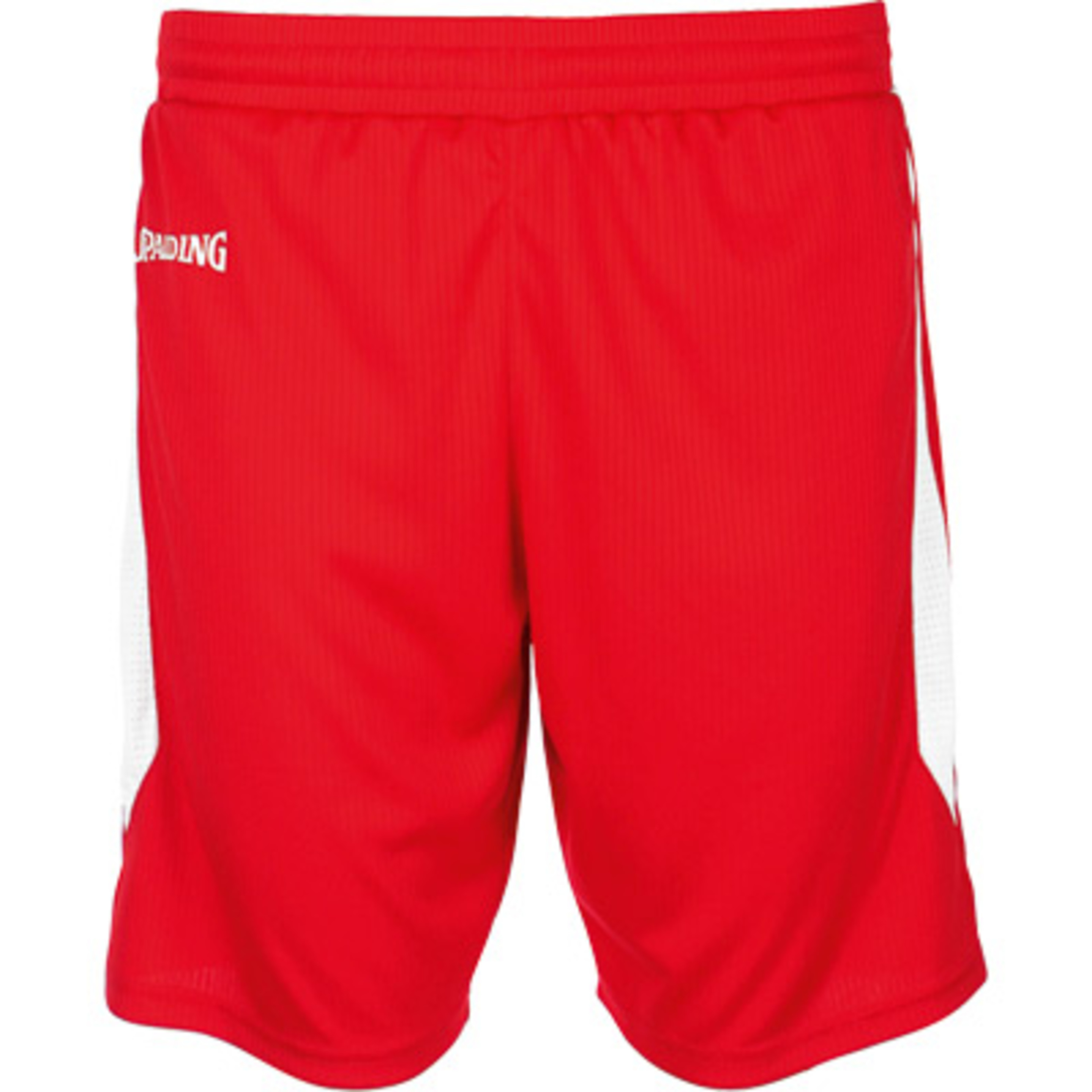 4her Iii Shorts Rojo/blanco Spalding - rojo - Pantalón Corto De Baloncesto 4her Iii Shorts  MKP