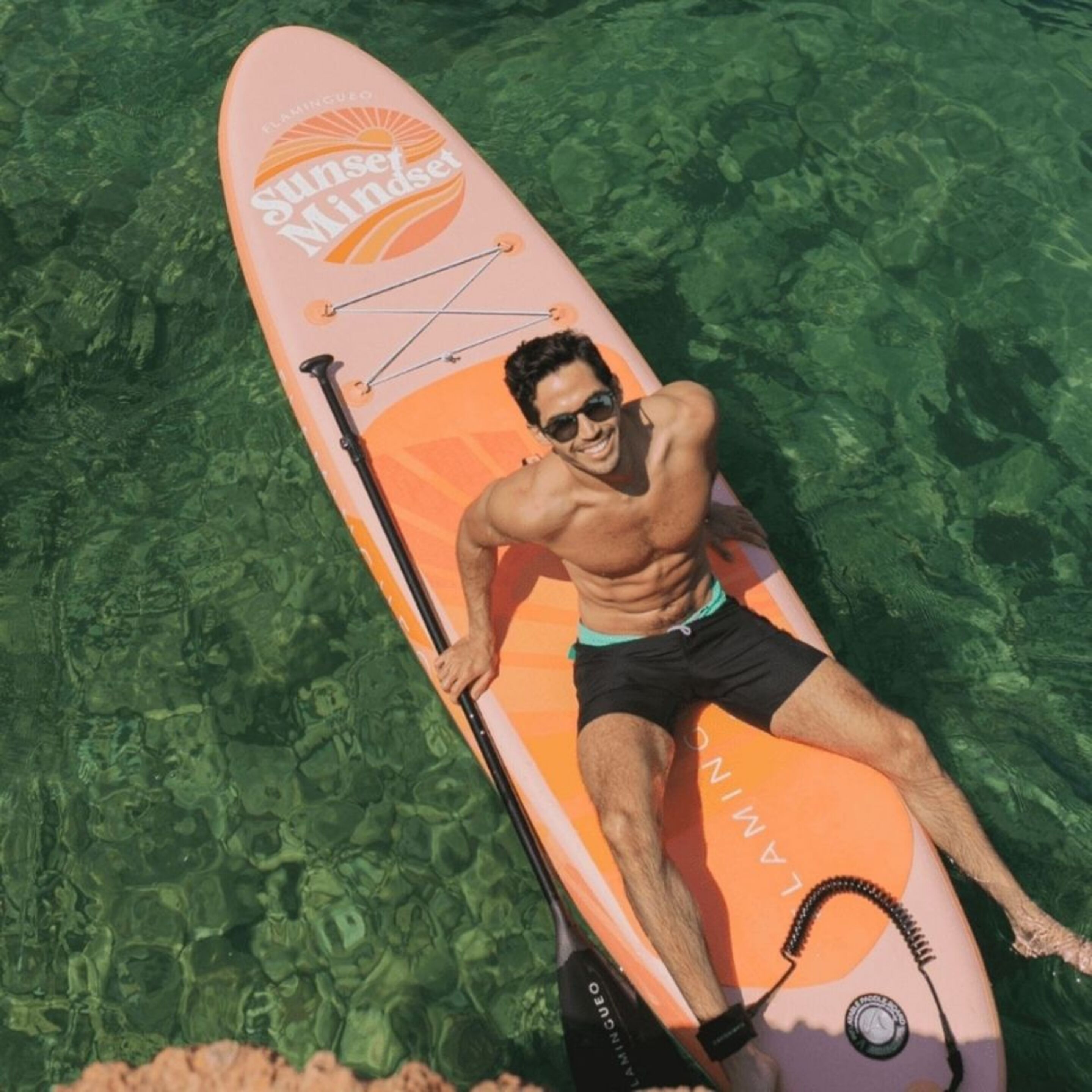 Tabla Paddle Surf Sunset Minded Kit Completo - Naranja Albaricoque  MKP