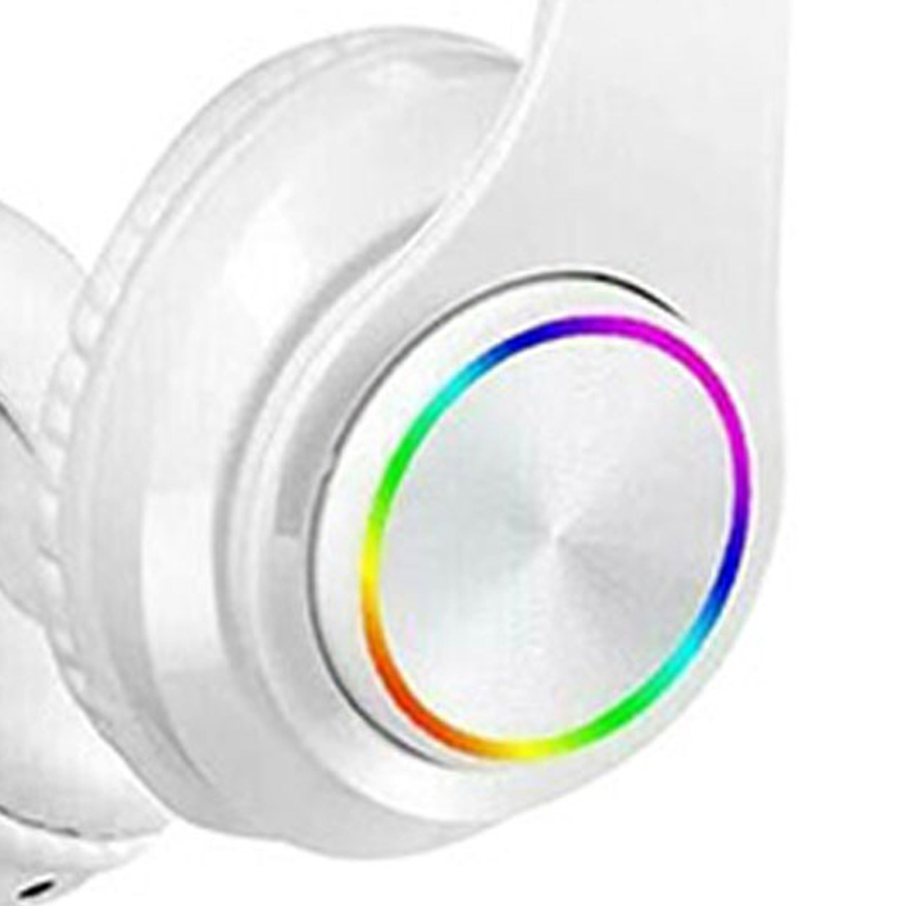Auriculares Gaming Bluetooth 5,0 Inalambrico Klack Compatible Ps4 Xbox Pc Play Station - Blanco - B39  MKP