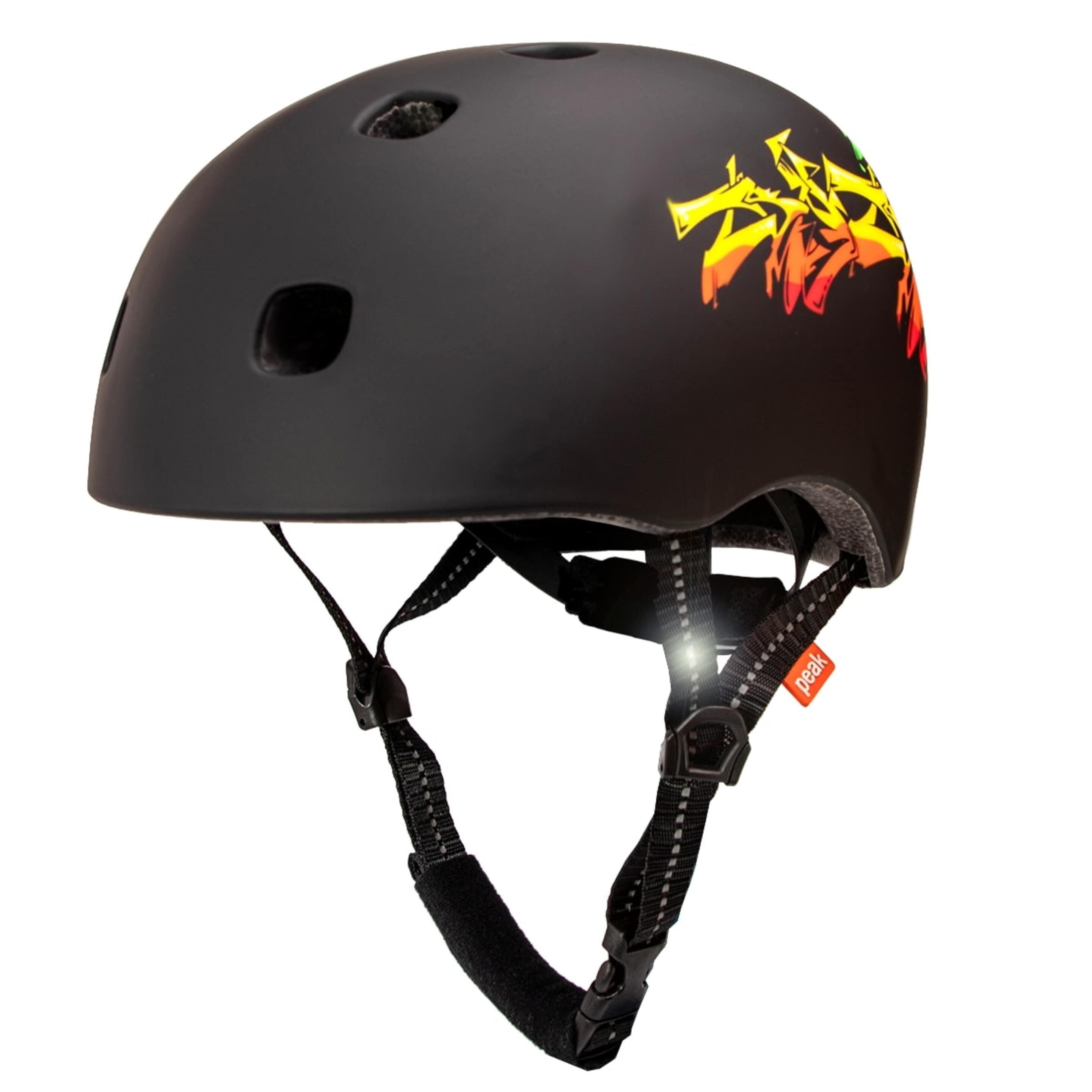 Casco De Bici Skater Para Niños Y Adultos Grafitti