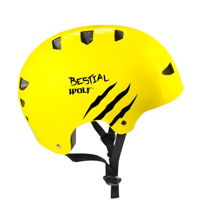 Capacete Universal Unissex Bestial Wolf Skull