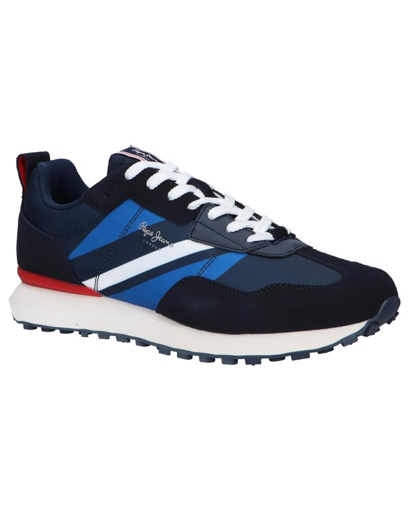 Sapatos Desportivos Pepe Jeans Pms30944 Foster Man Print Ss23 - Azul | Sport Zone MKP