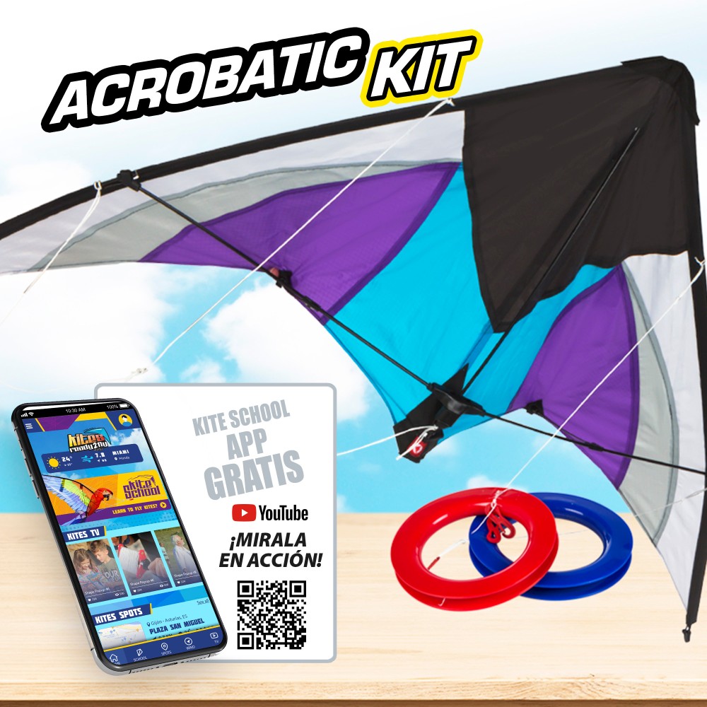 Cometa Acrobática Pop-up Magic 125x72 Cm