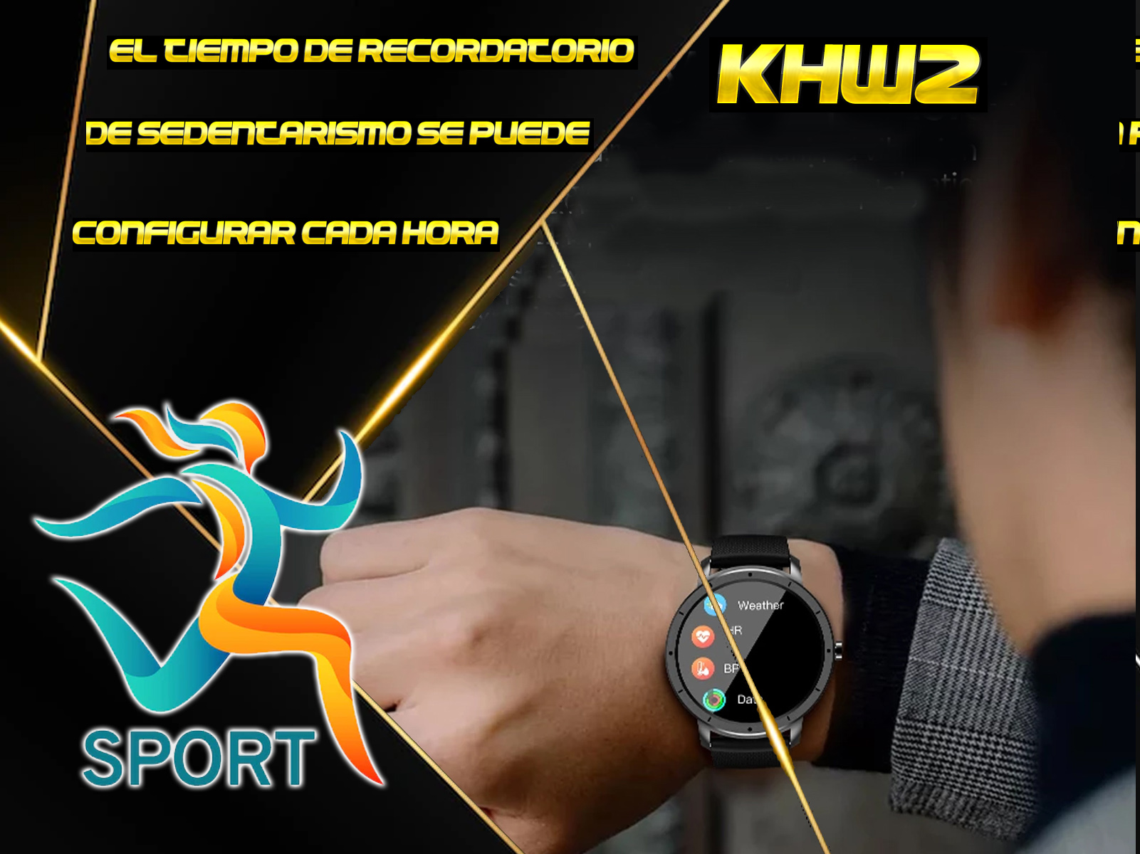 Smartwatch Reloj Deportivo Inteligente Klack Hw21 Ip67