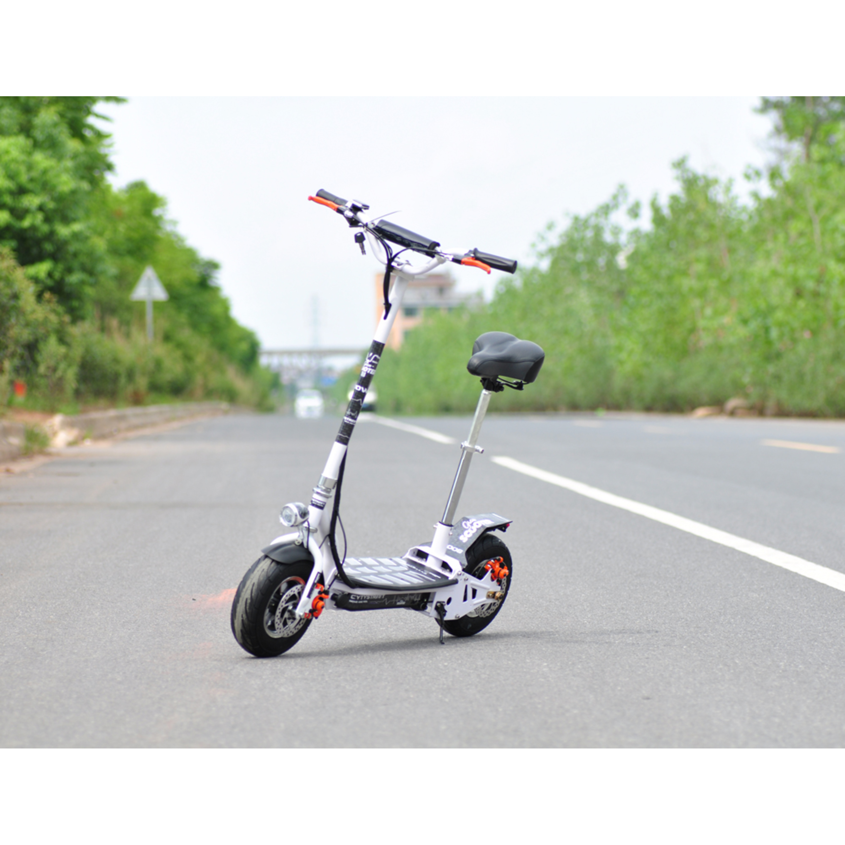 Citystreet 1500w/48v/9ah/litio Blanco Gran-scooter